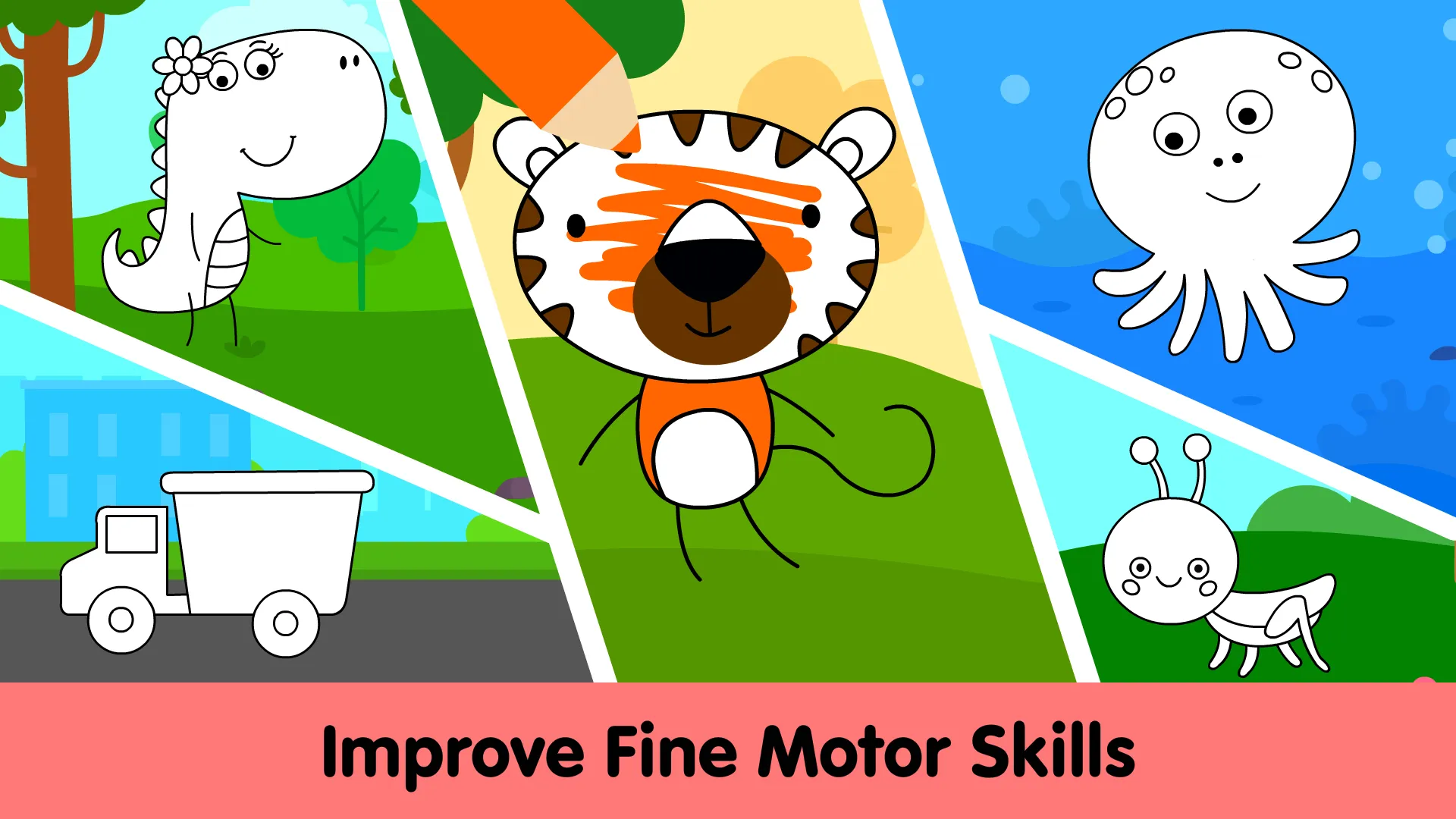Kids Coloring Pages & Book | Indus Appstore | Screenshot