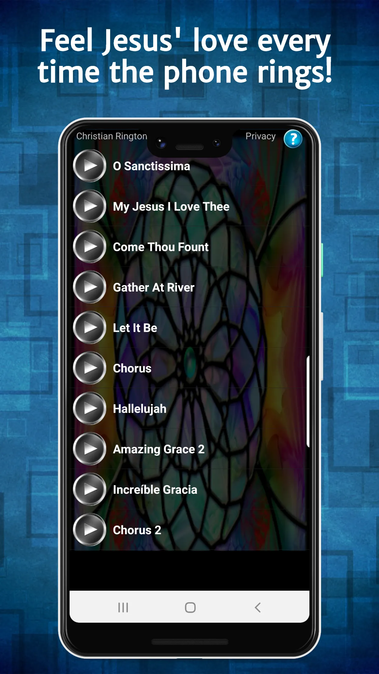 Christian Ringtones | Indus Appstore | Screenshot