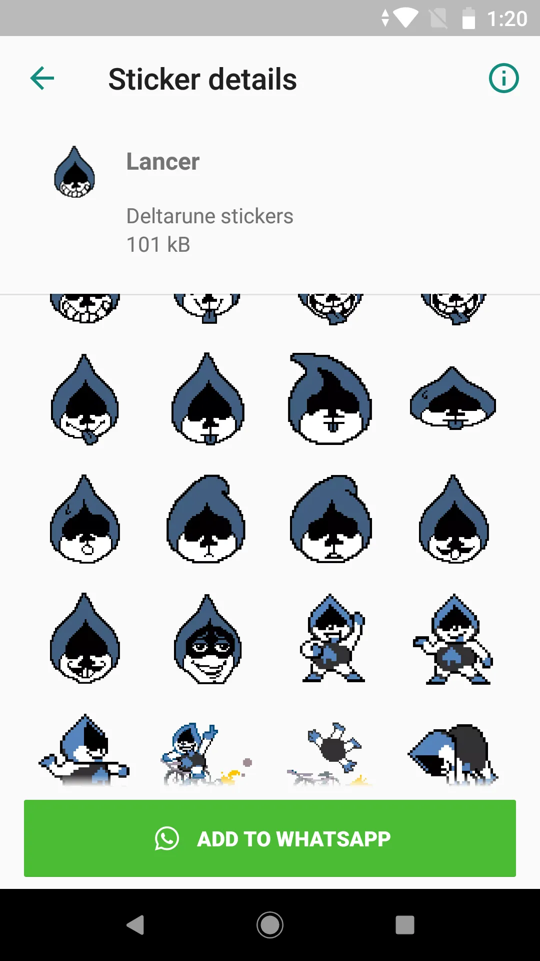 UNDERTALE WhatsApp Stickers | Indus Appstore | Screenshot