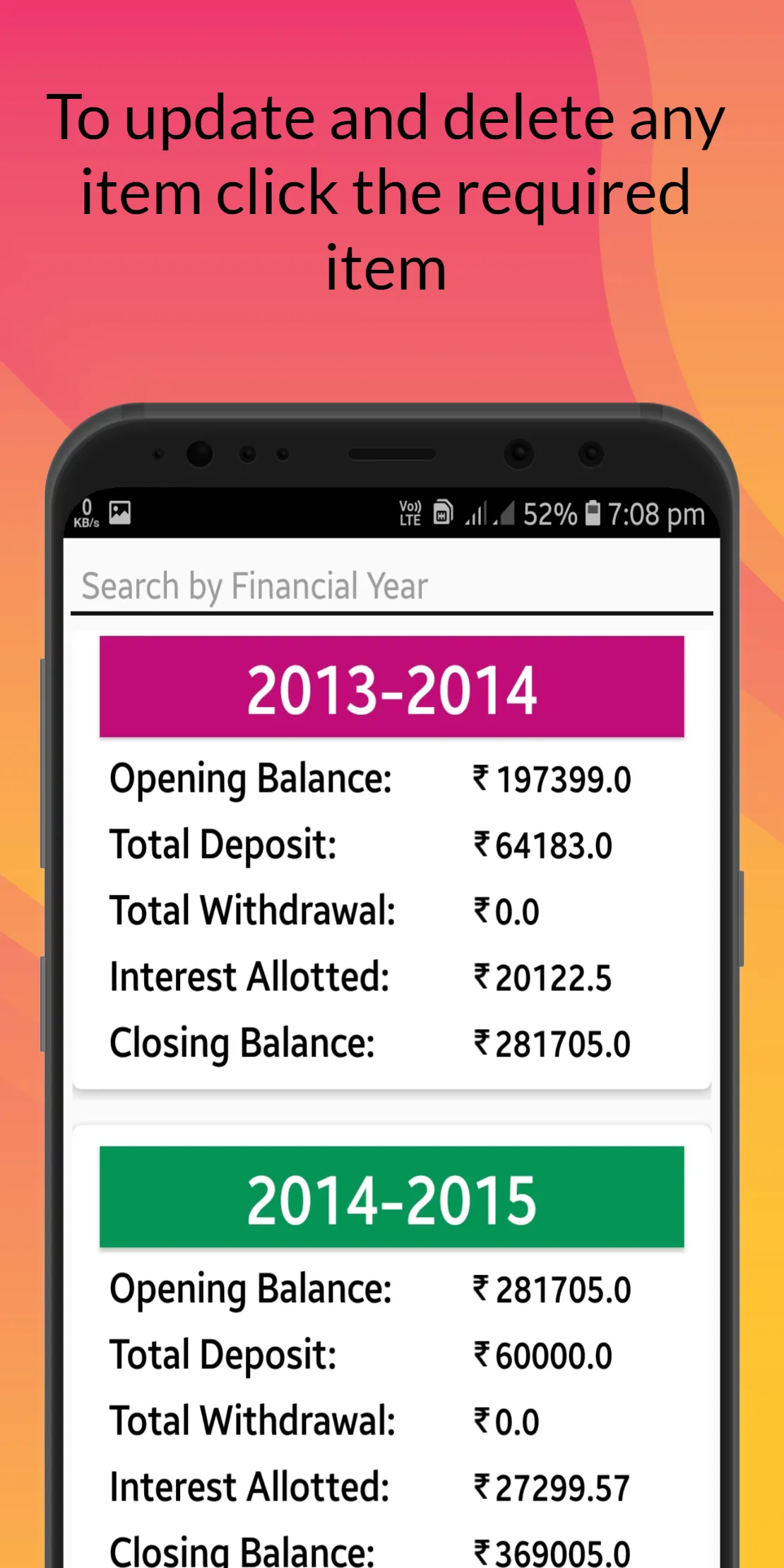 PF Calculator | Indus Appstore | Screenshot