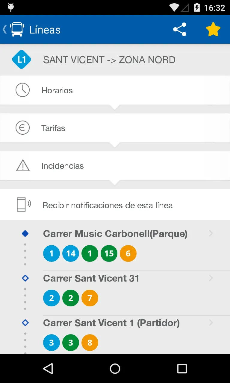 Alcoi Bus - App Oficial | Indus Appstore | Screenshot