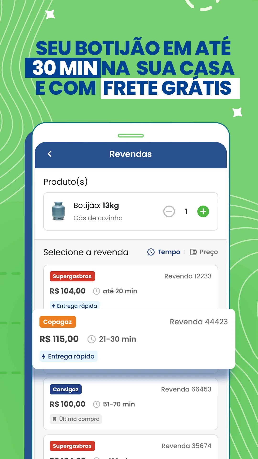 Appgas - Gás de Cozinha Online | Indus Appstore | Screenshot