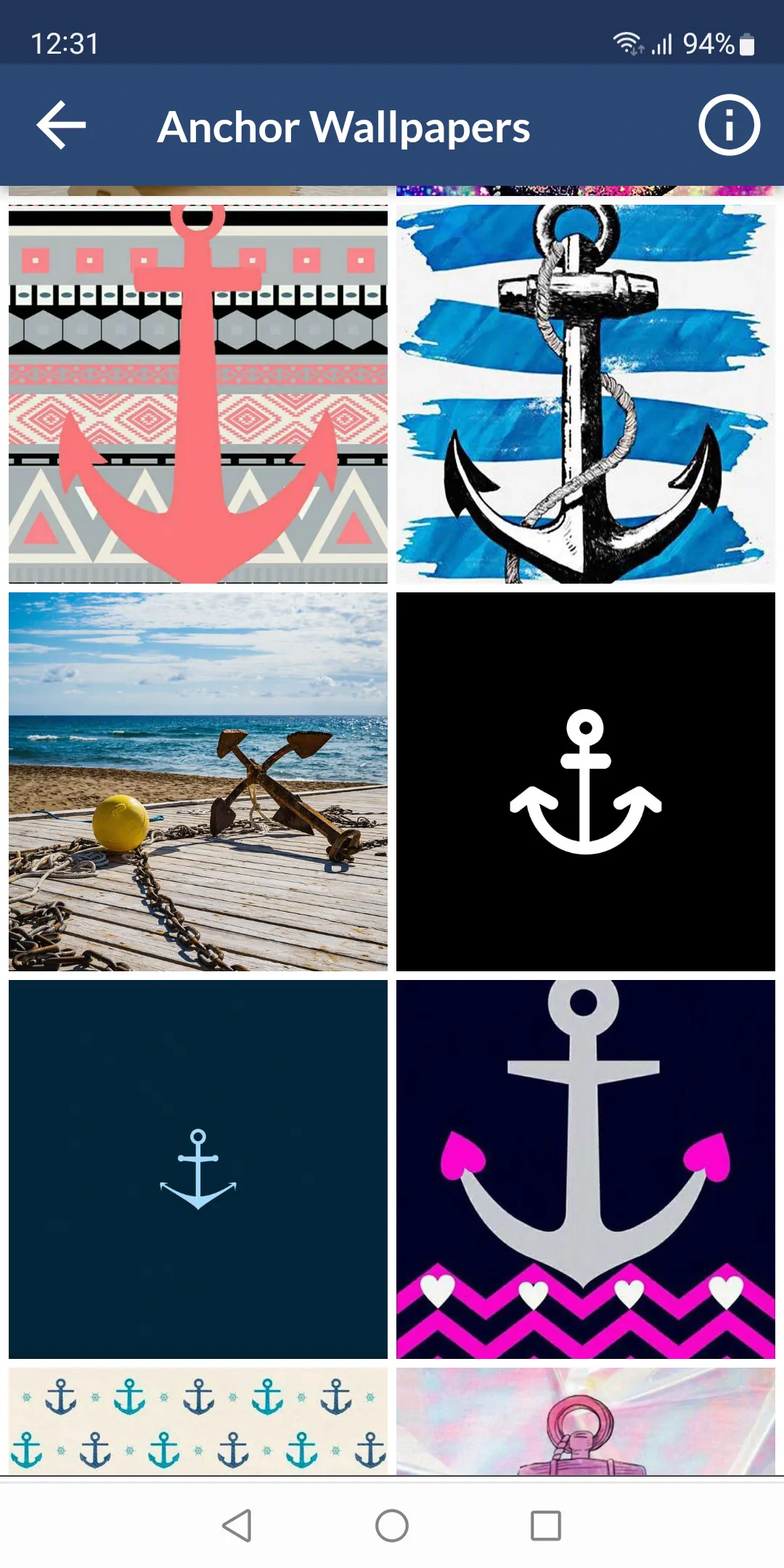 Nautical Anchor Wallpapers | Indus Appstore | Screenshot