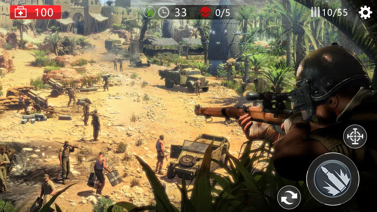 Sniper 3D Gun Shooter: Offline | Indus Appstore | Screenshot