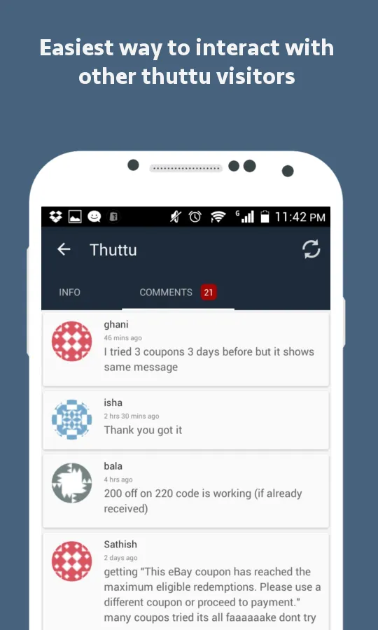 Thuttu Deals & Coupons | Indus Appstore | Screenshot