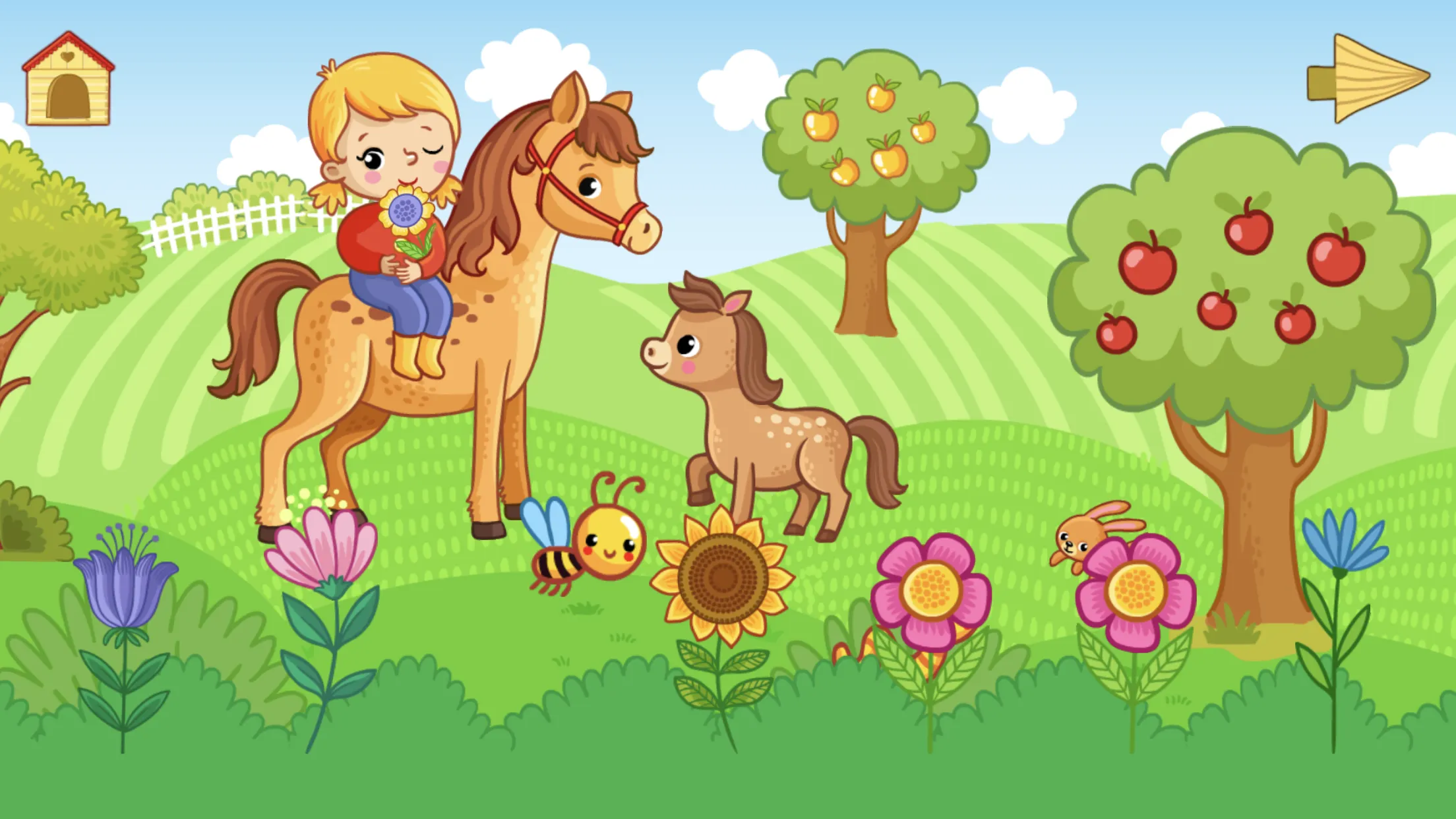 Funny Farm for toddlers kids | Indus Appstore | Screenshot