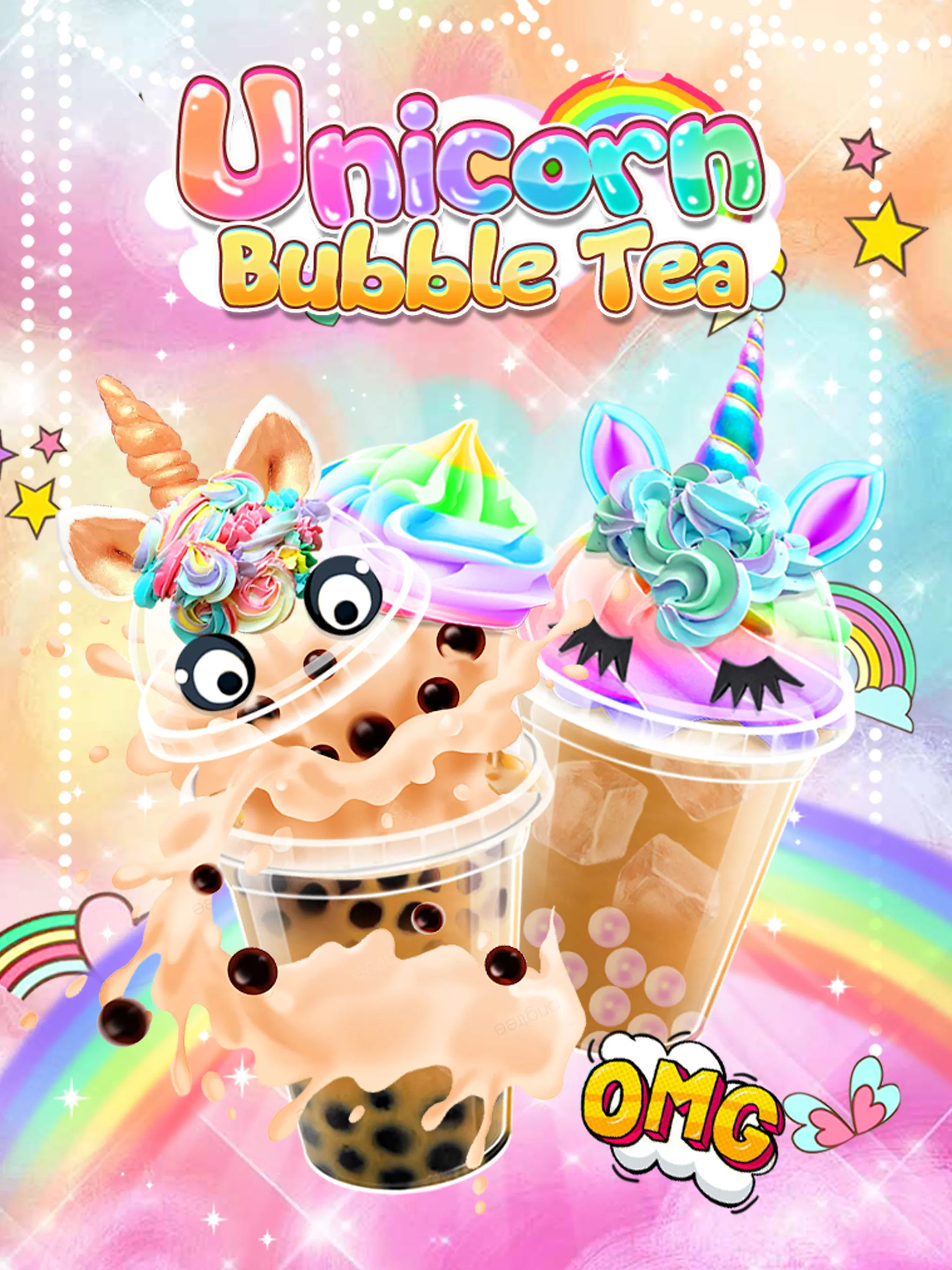 Unicorn Bubble Tea - Icy Drink | Indus Appstore | Screenshot