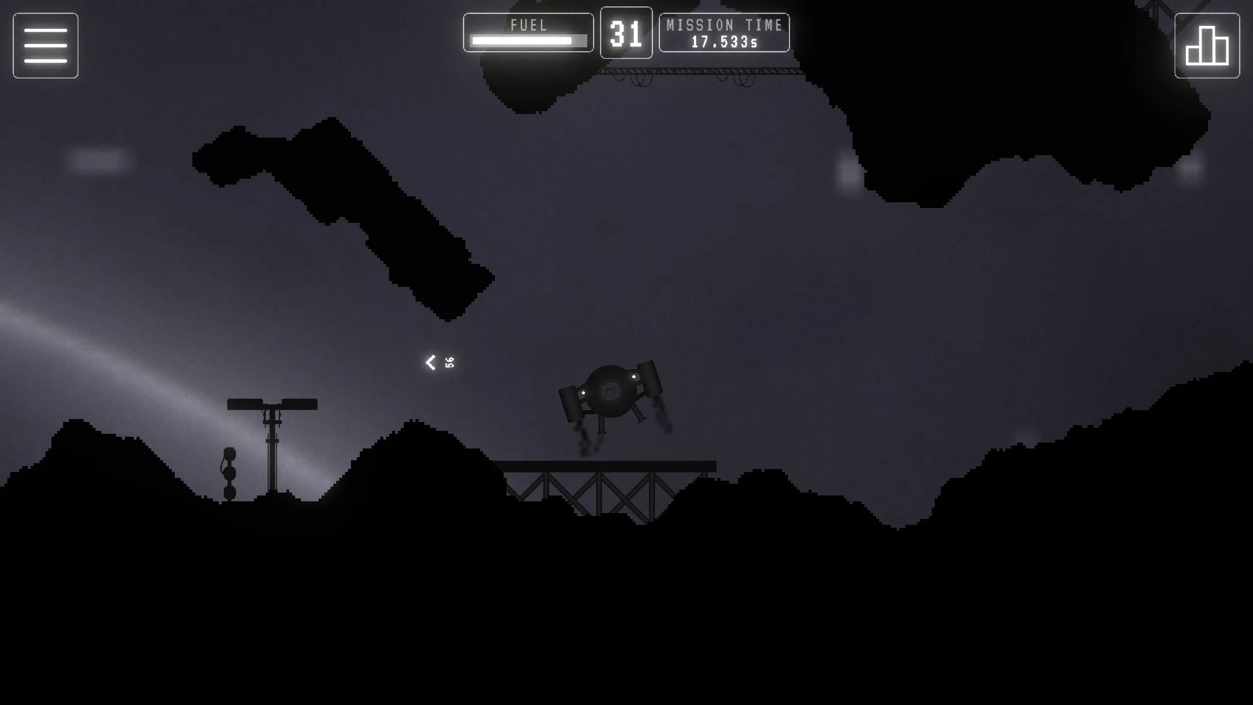 Lunar Lander Mission | Indus Appstore | Screenshot