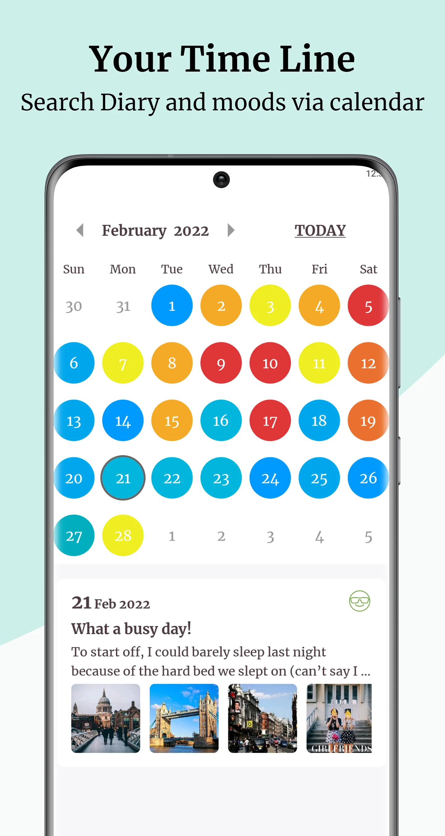 Diary & Journal with lock | Indus Appstore | Screenshot