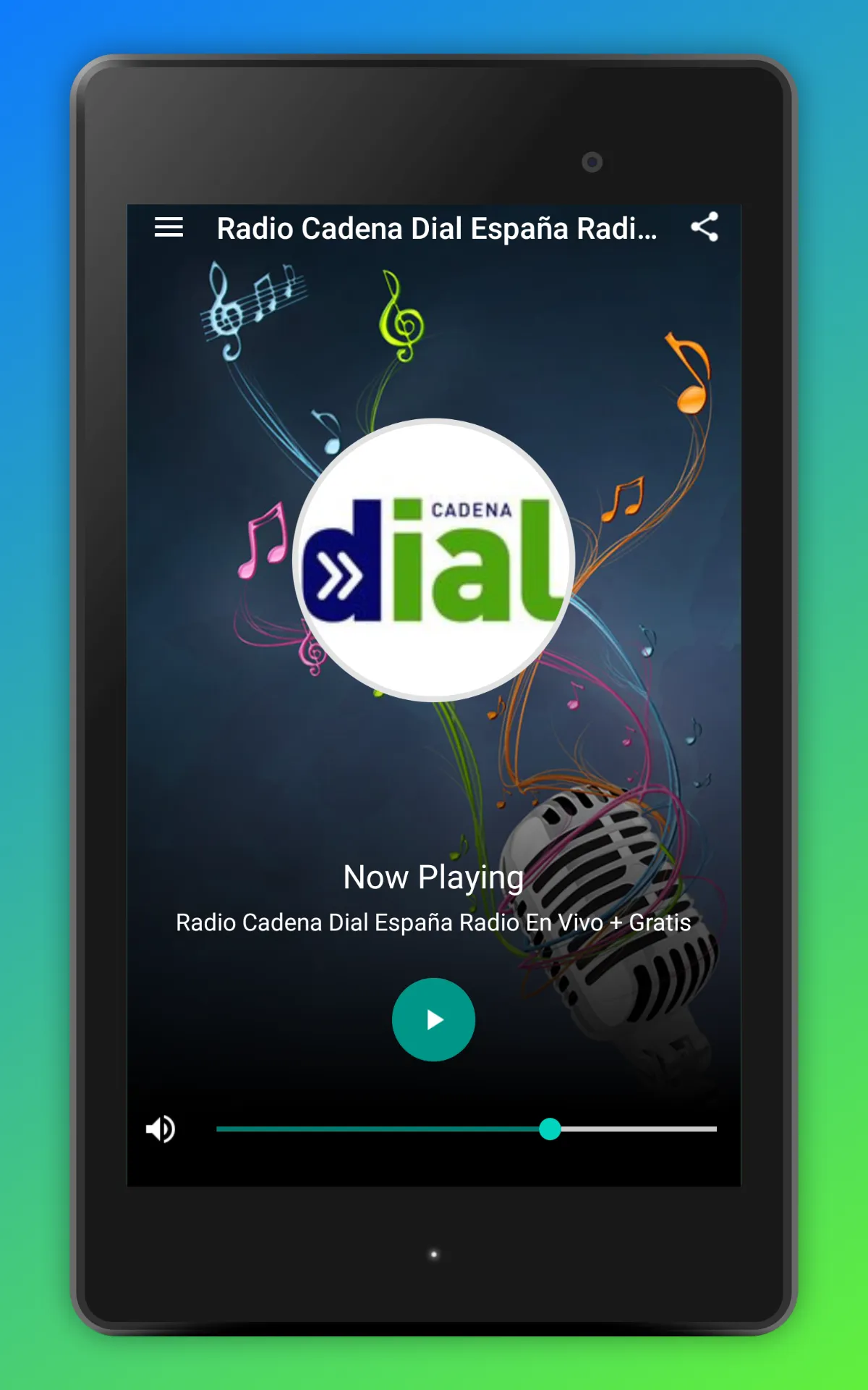 Radio Cadena Dial FM España | Indus Appstore | Screenshot