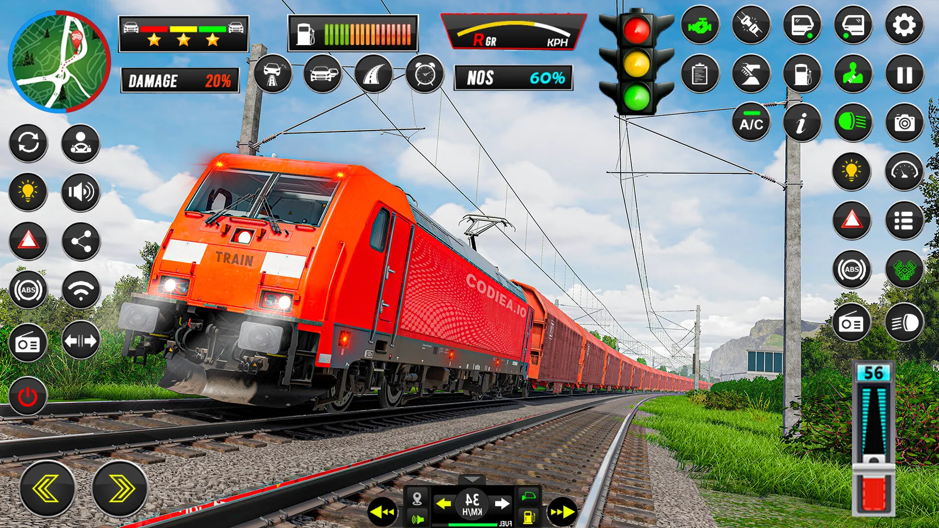 City Train Driver Railway Game | Indus Appstore | Screenshot