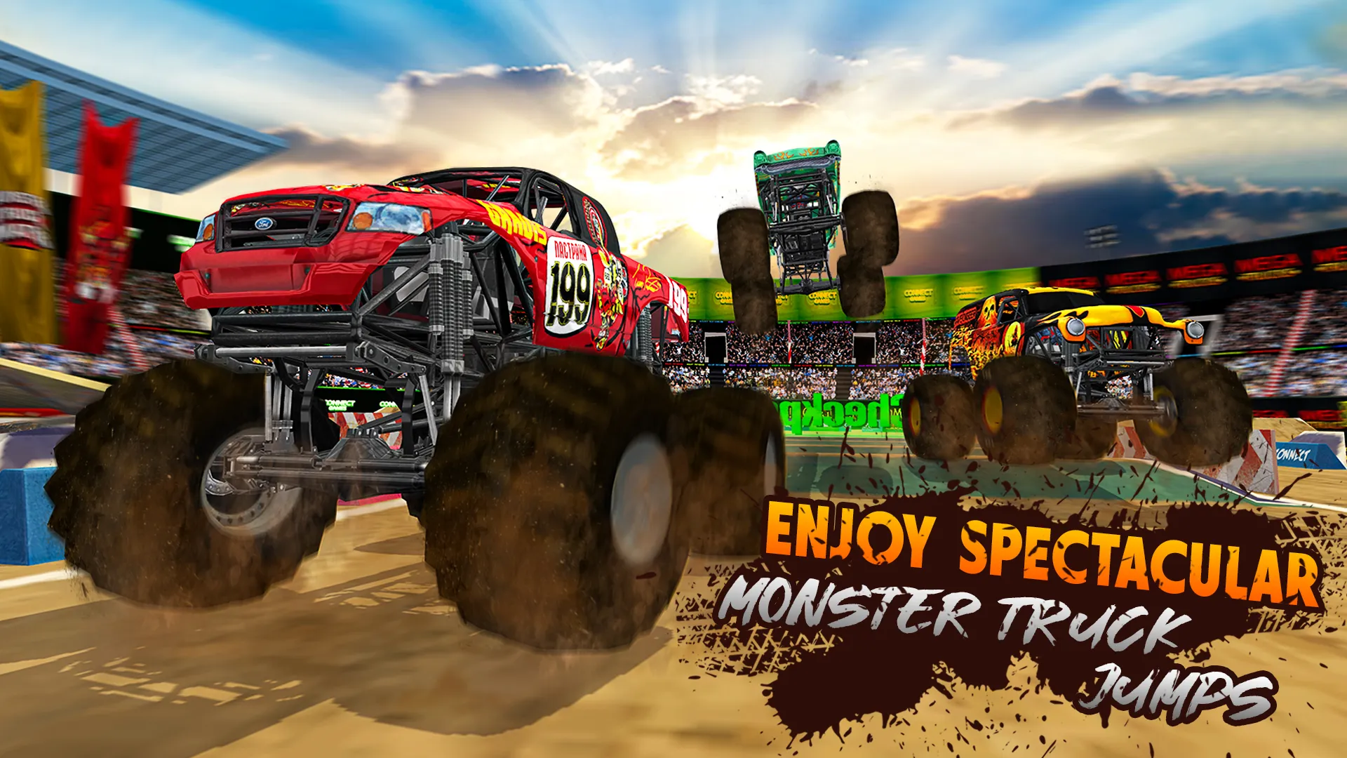 Monster Truck 4x4 Truck Racing | Indus Appstore | Screenshot