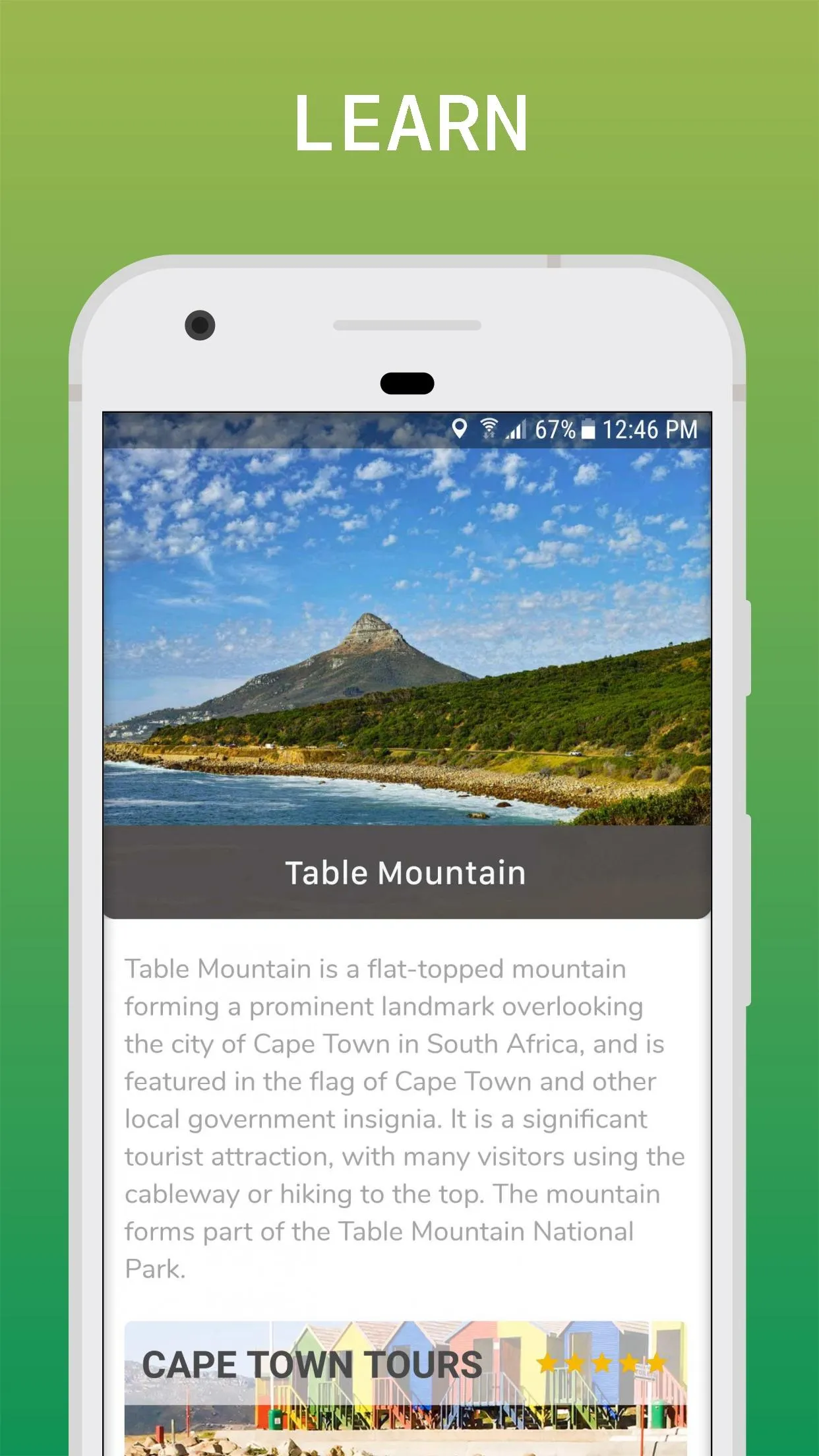 Cape Town Travel Guide | Indus Appstore | Screenshot