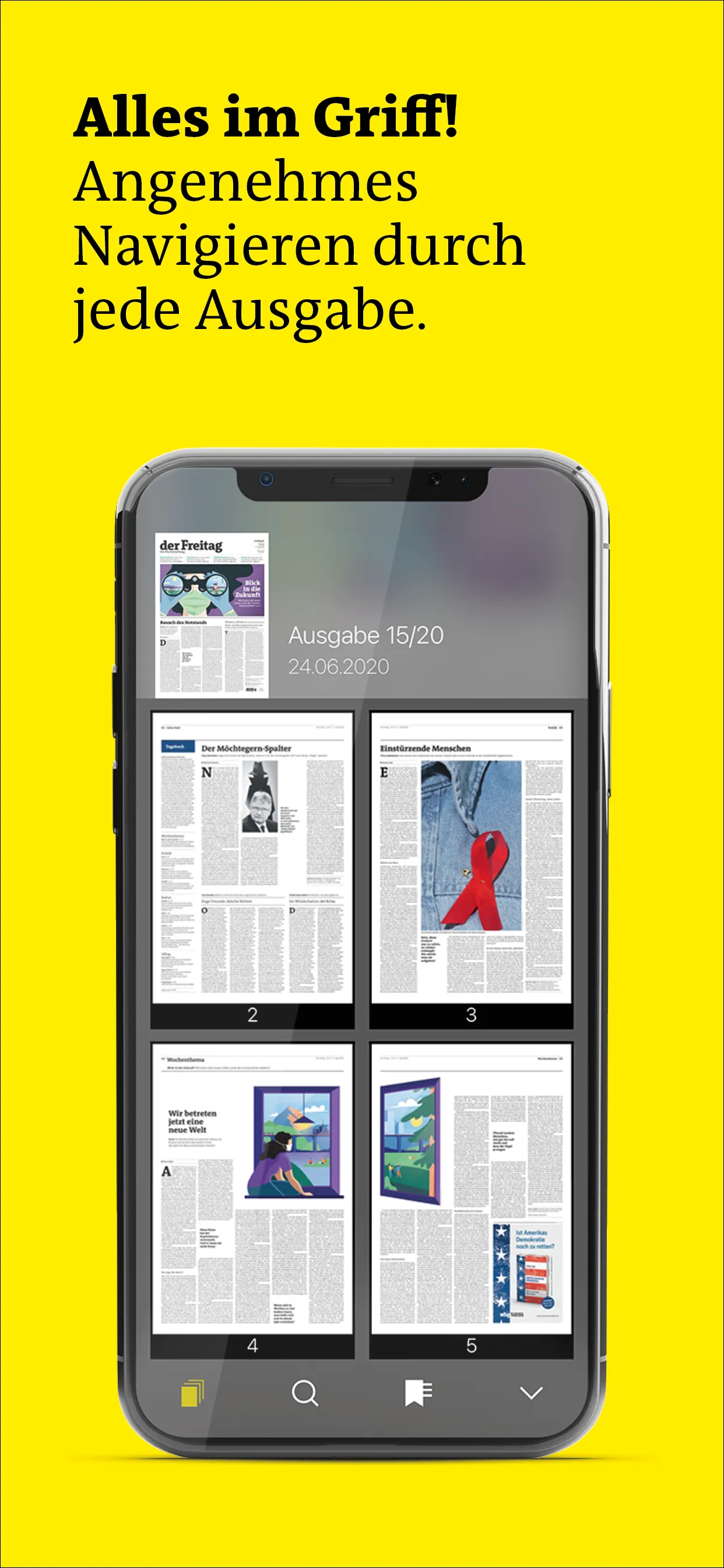 der Freitag EPaper | Indus Appstore | Screenshot