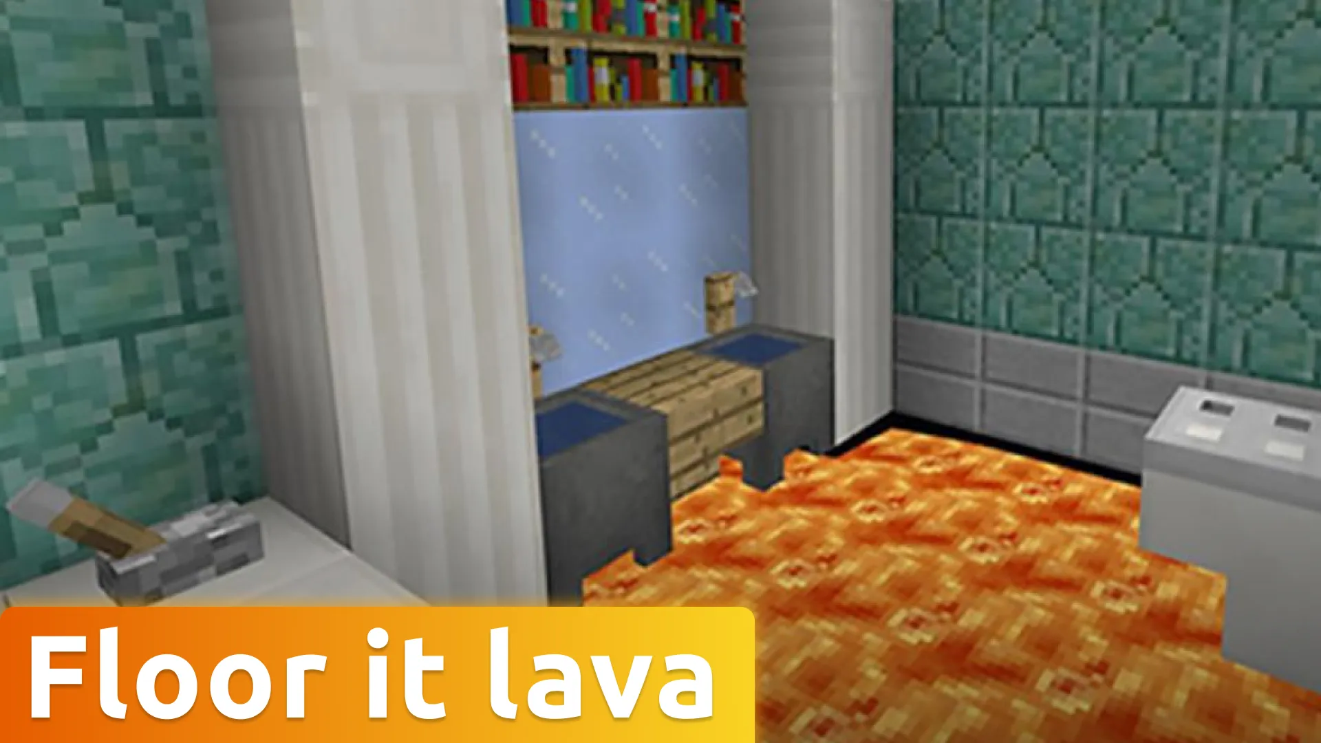 Floor is lava for minecraft | Indus Appstore | Screenshot