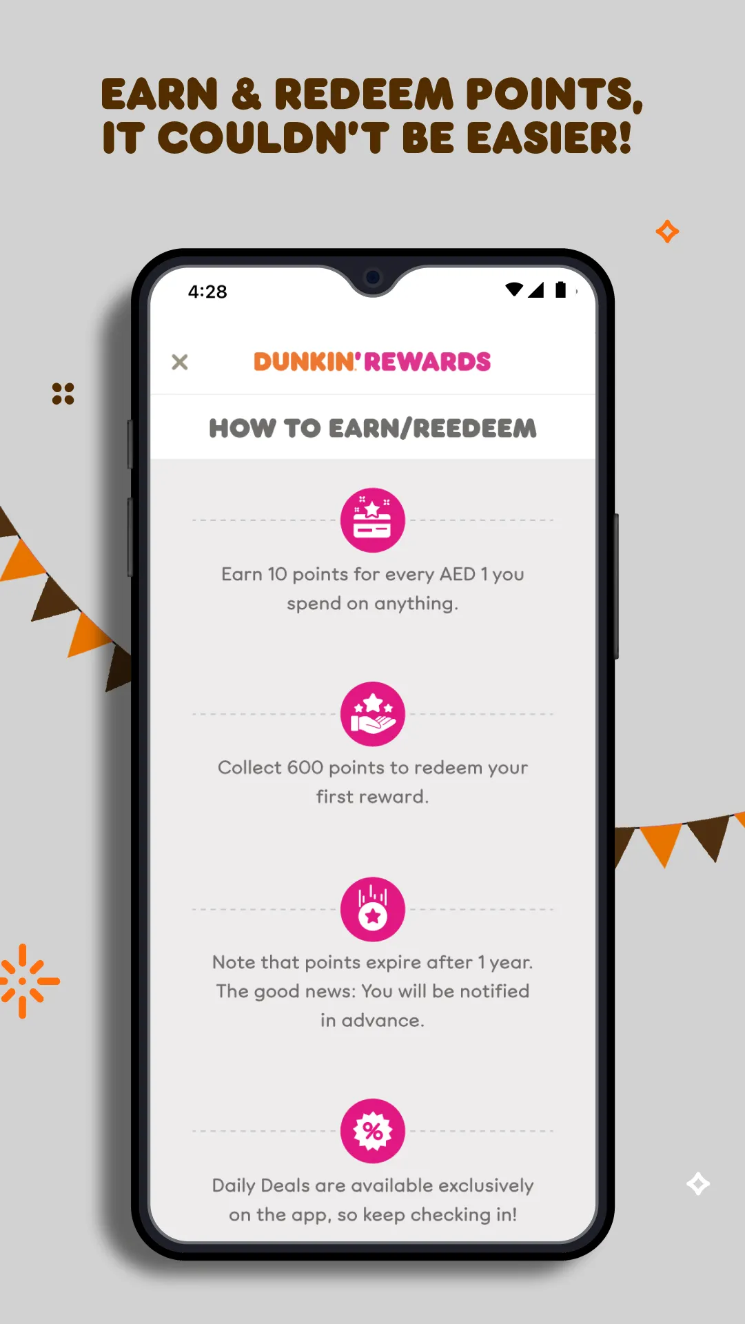 Dunkin' UAE - Rewards & Deals | Indus Appstore | Screenshot