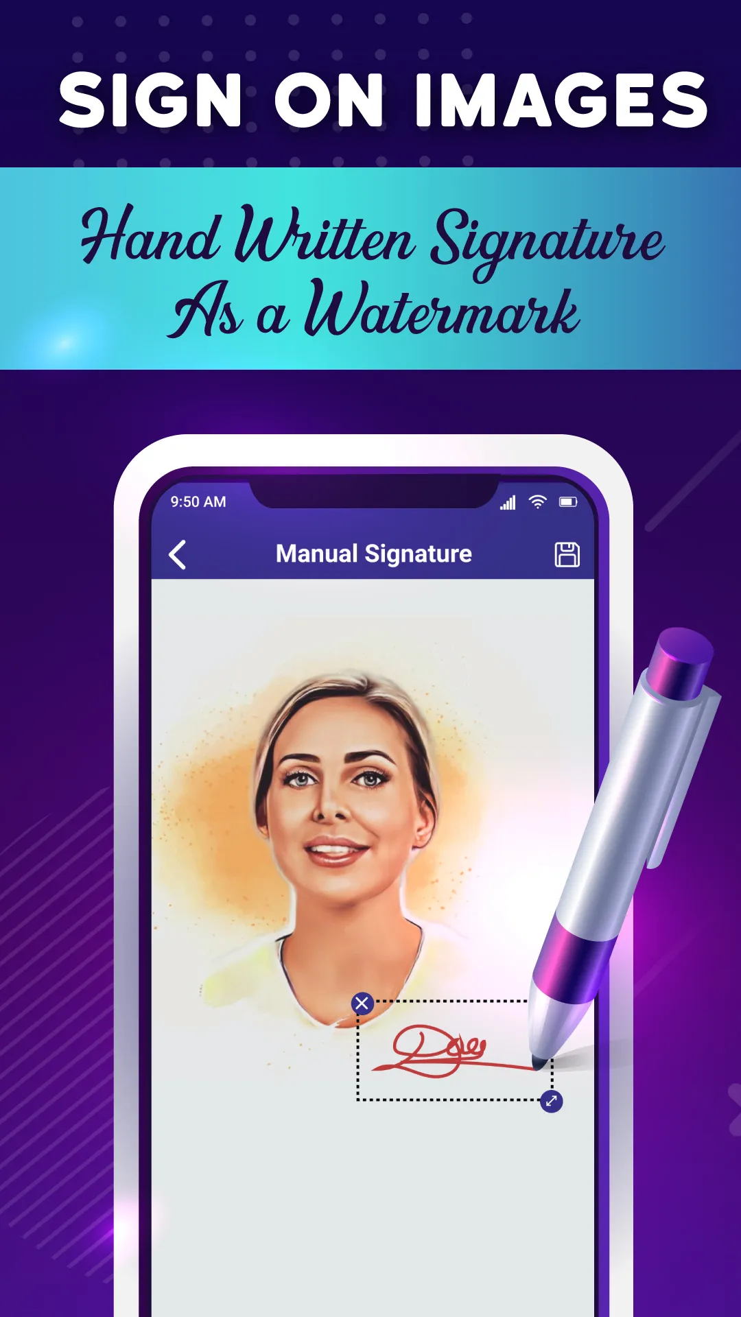 Signature On Docs & Photos | Indus Appstore | Screenshot
