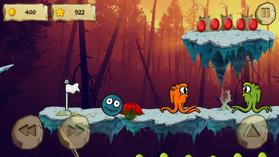 Blue Ball 10 | Indus Appstore | Screenshot