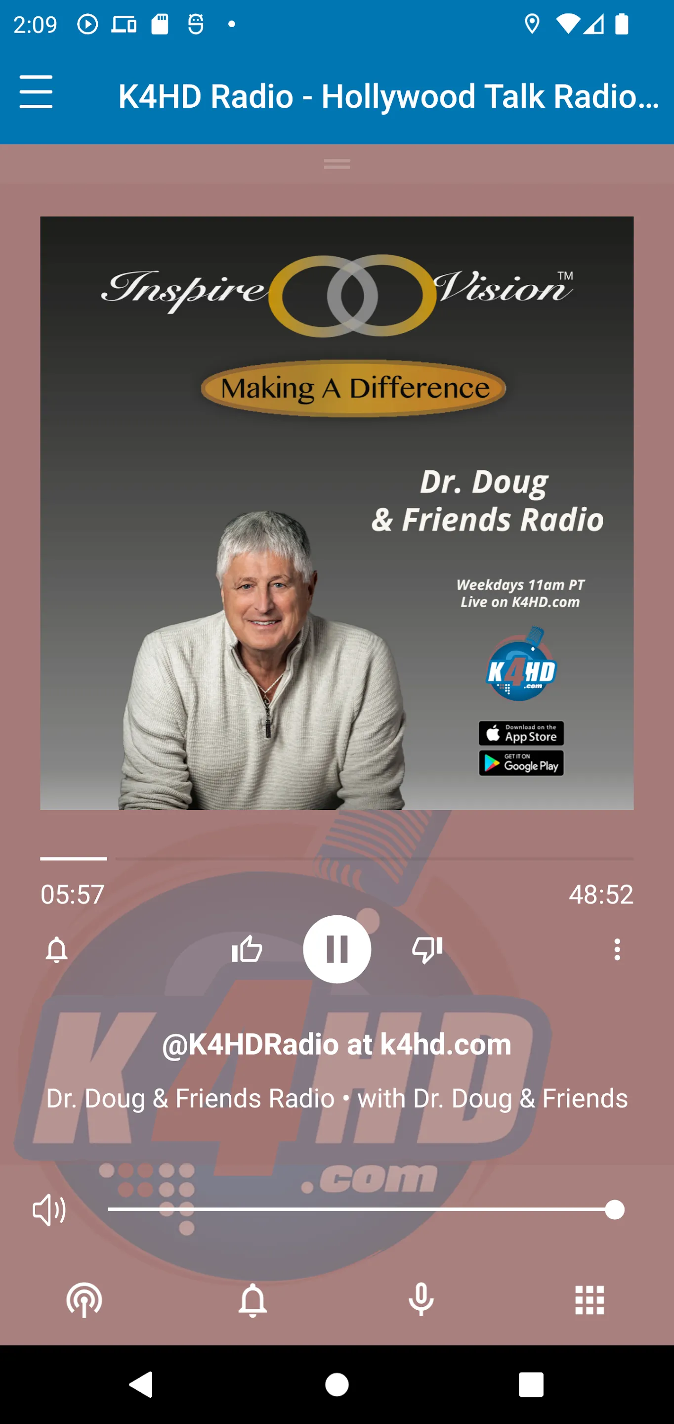 K4HD Radio | Indus Appstore | Screenshot