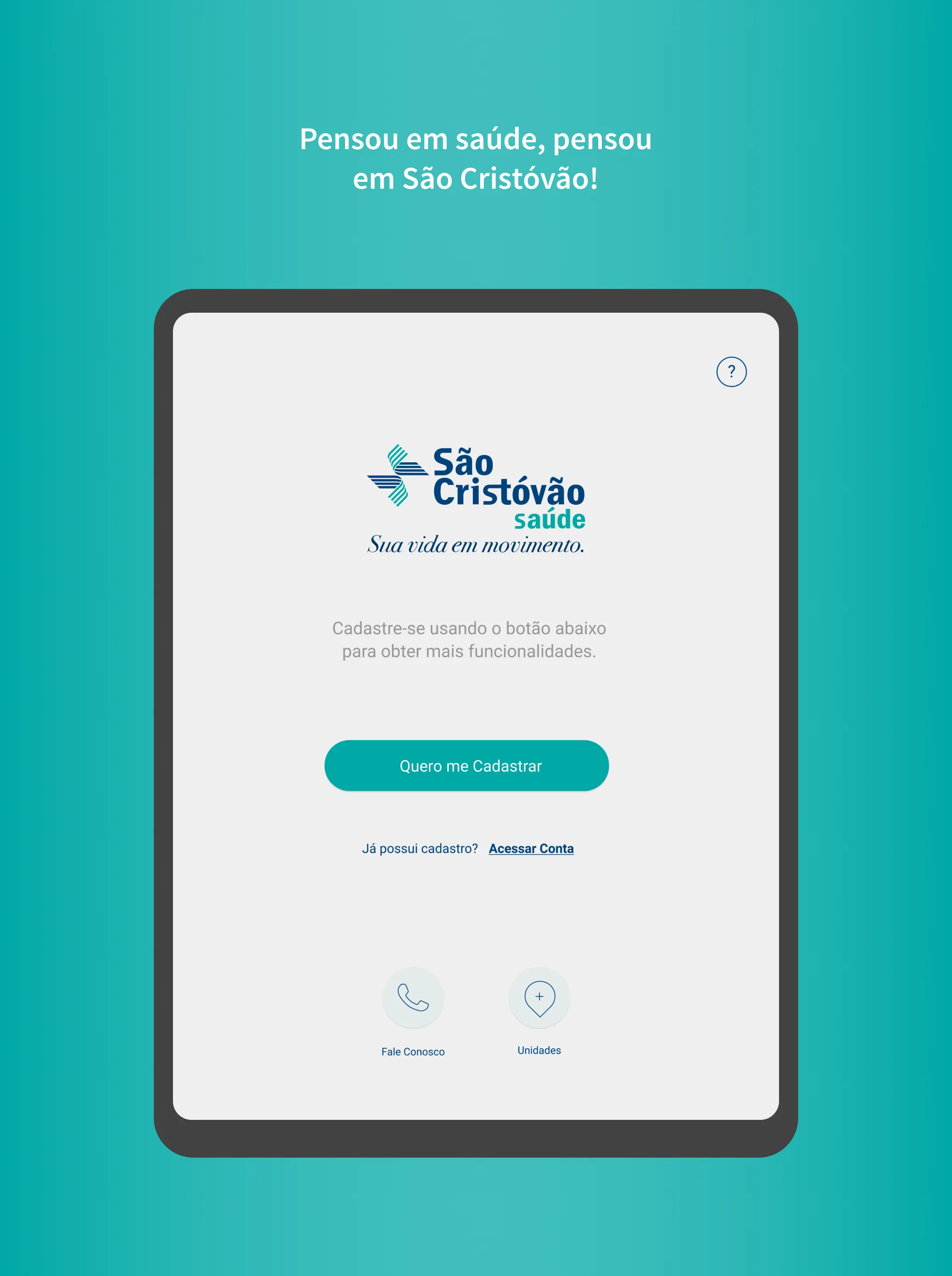 São Cristóvão Saúde | Indus Appstore | Screenshot