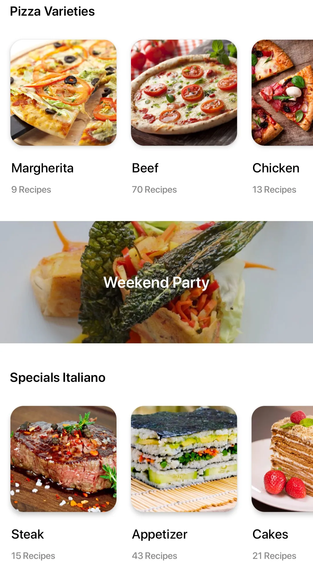 Italian recipes app | Indus Appstore | Screenshot