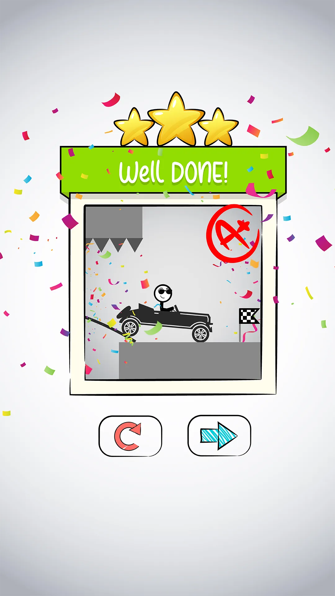 Draw Bridge: Stickman Car Game | Indus Appstore | Screenshot