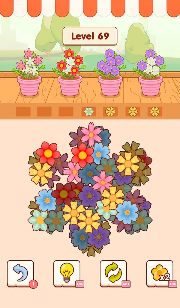 Flower Match: Bloom Puzzle | Indus Appstore | Screenshot