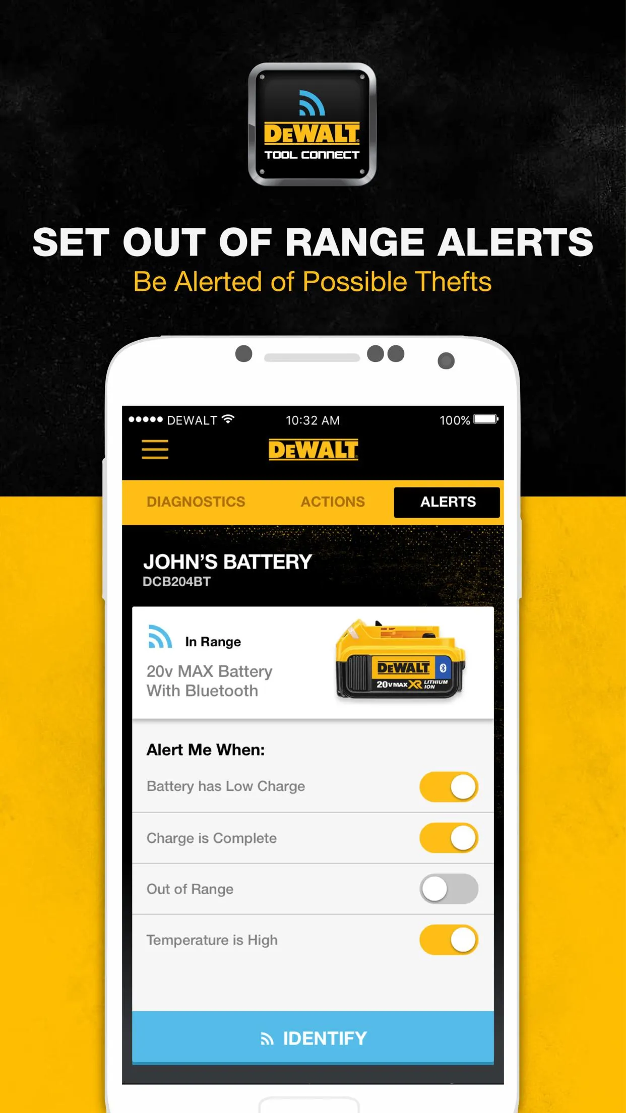 DEWALT Tool Connect | Indus Appstore | Screenshot