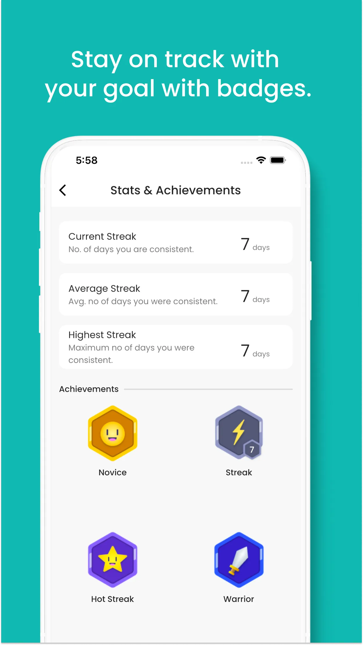 21 Days Challenge - Habit App | Indus Appstore | Screenshot