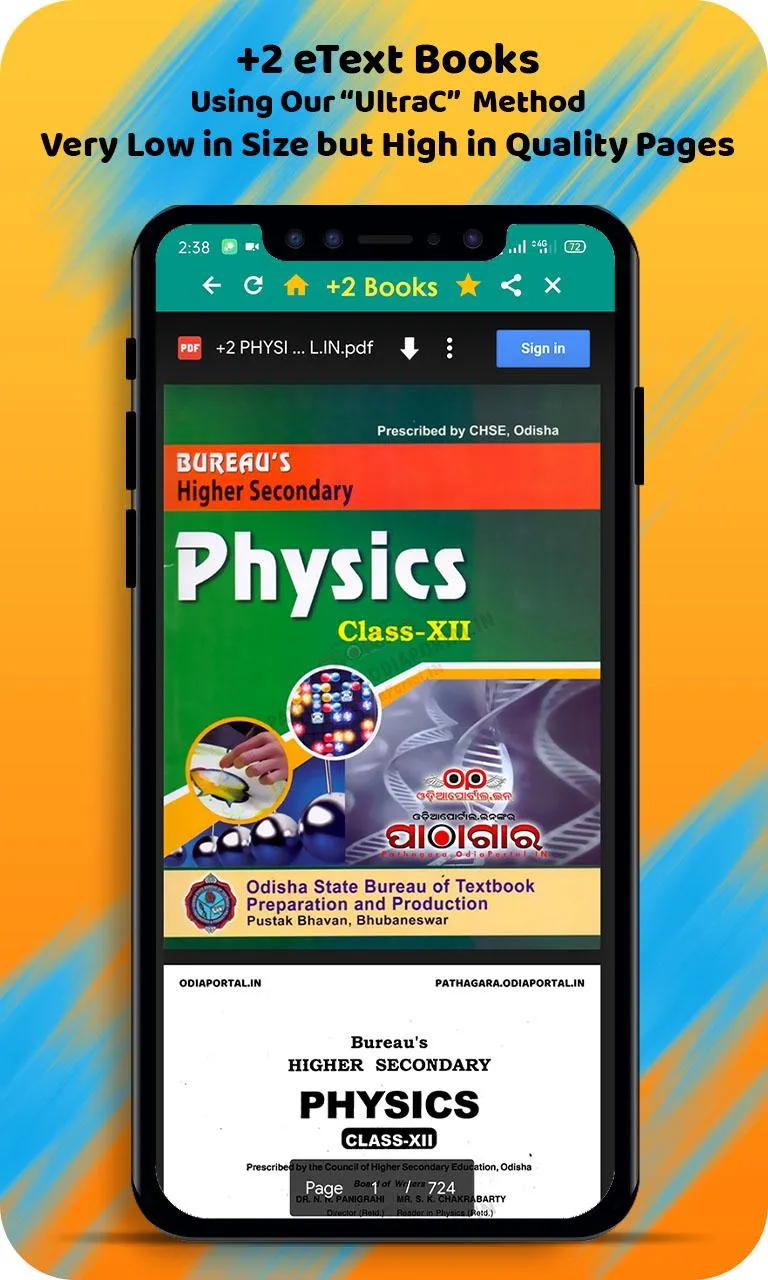 +2 College Books (Odisha CHSE) | Indus Appstore | Screenshot