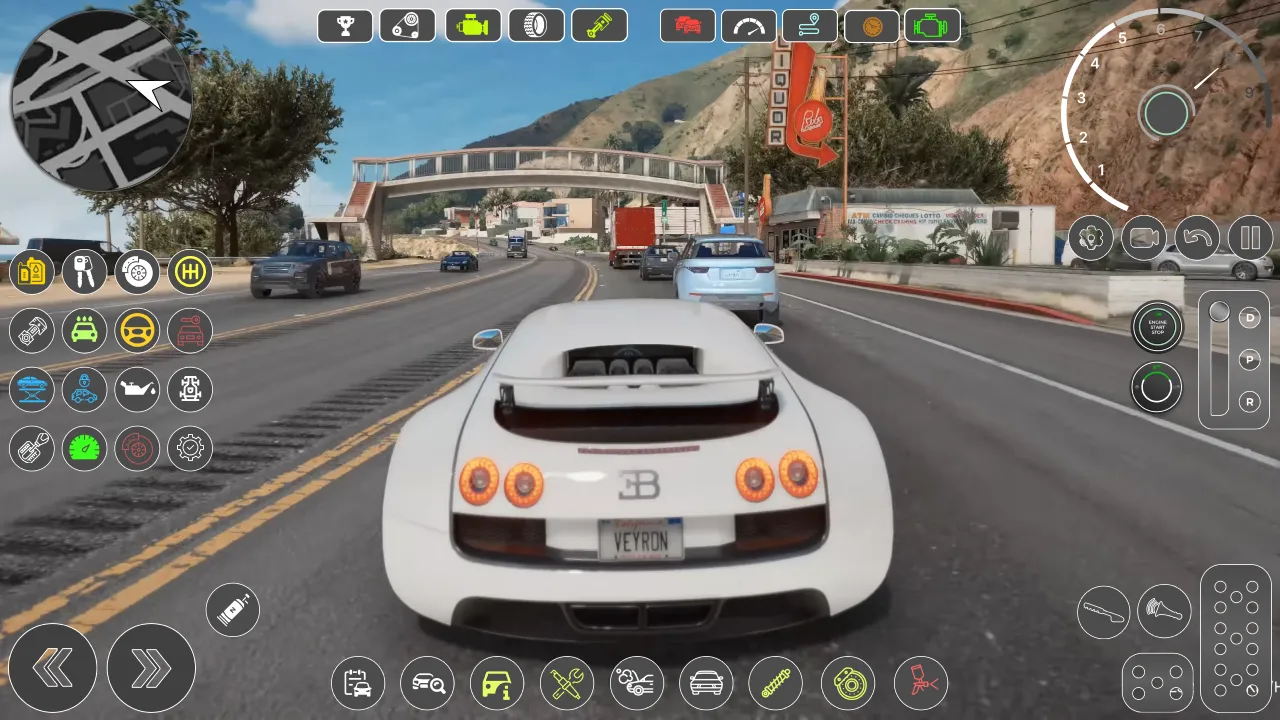 City Drag Racer Bugatti Veyron | Indus Appstore | Screenshot