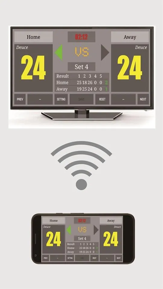 Scoreboard : Volley Ball | Indus Appstore | Screenshot