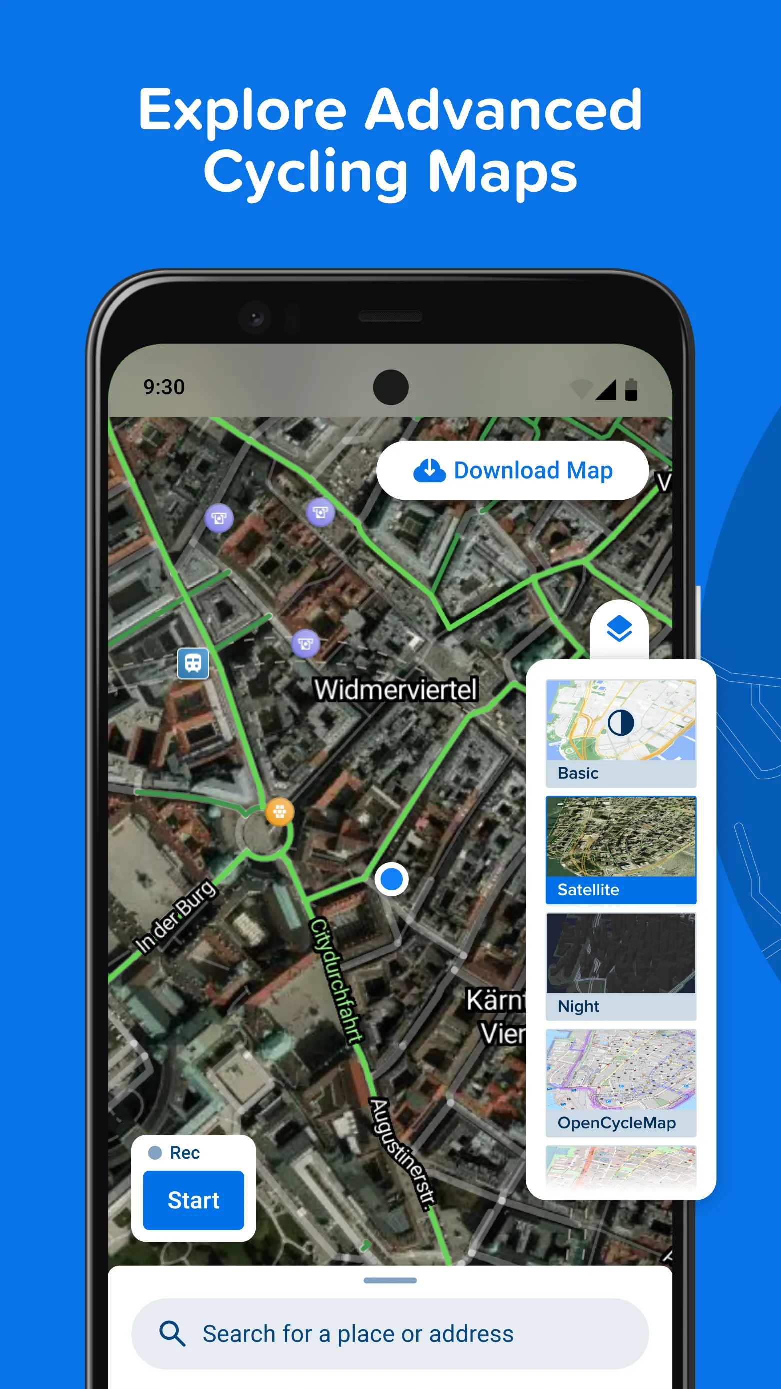 Bikemap: Cycling Tracker & GPS | Indus Appstore | Screenshot