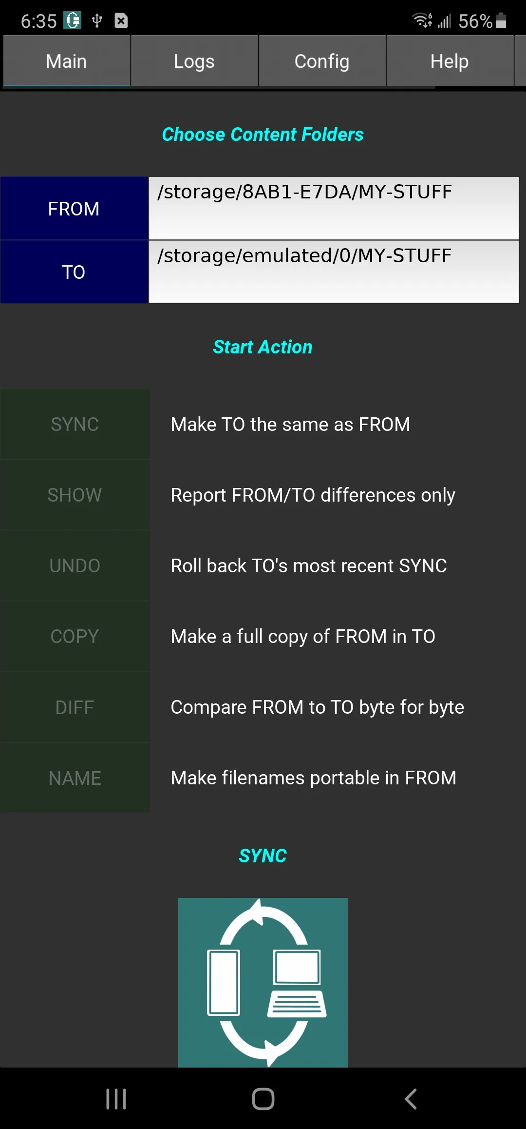 PC-Phone USB Sync | Indus Appstore | Screenshot