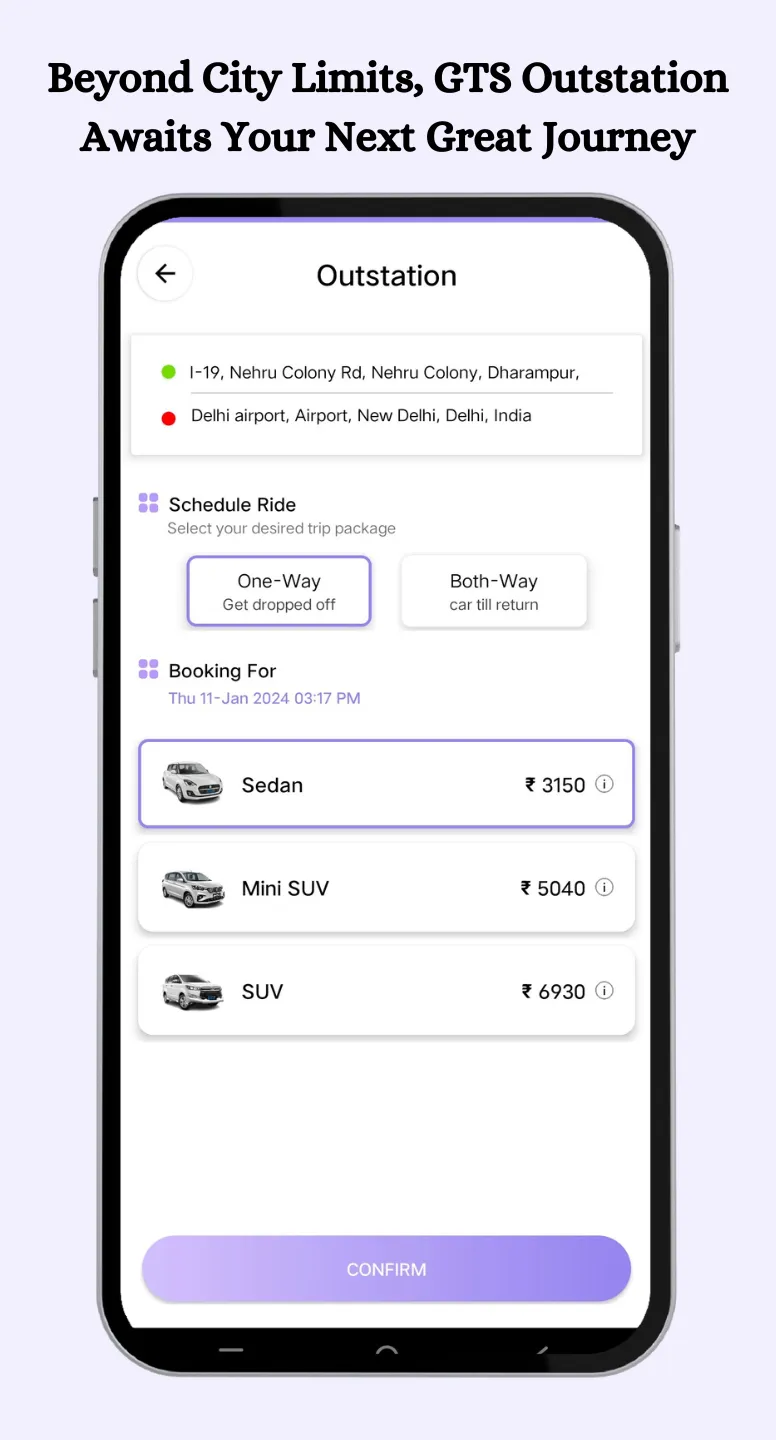 GTS CAR RENTAL | Indus Appstore | Screenshot