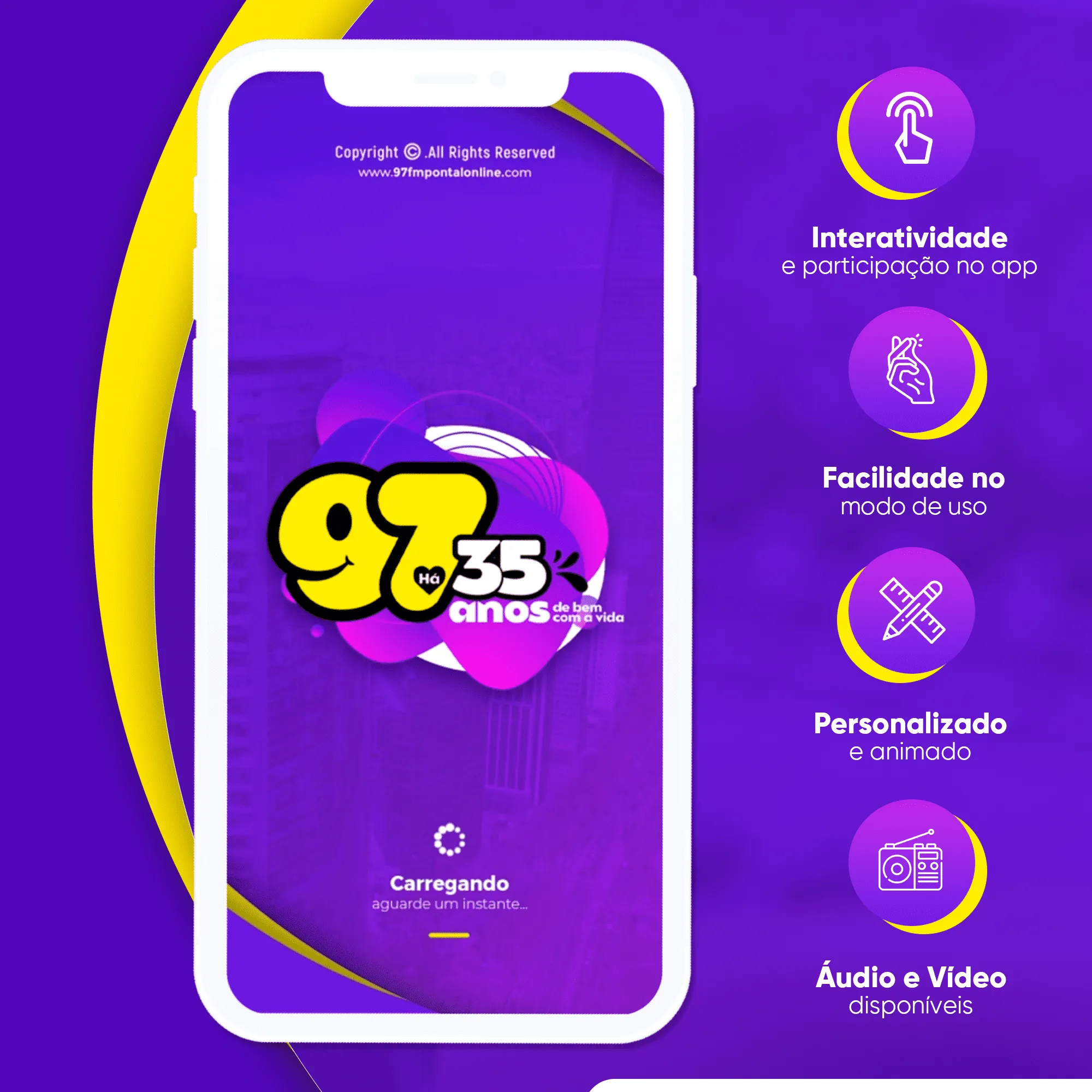 97 FM Frutal | Indus Appstore | Screenshot