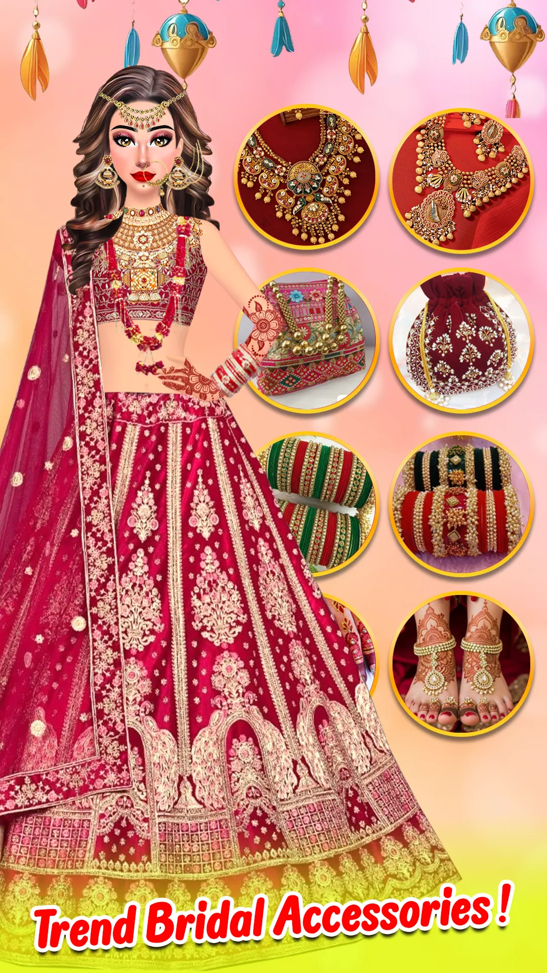 Indian Bridal Dress Up Games | Indus Appstore | Screenshot
