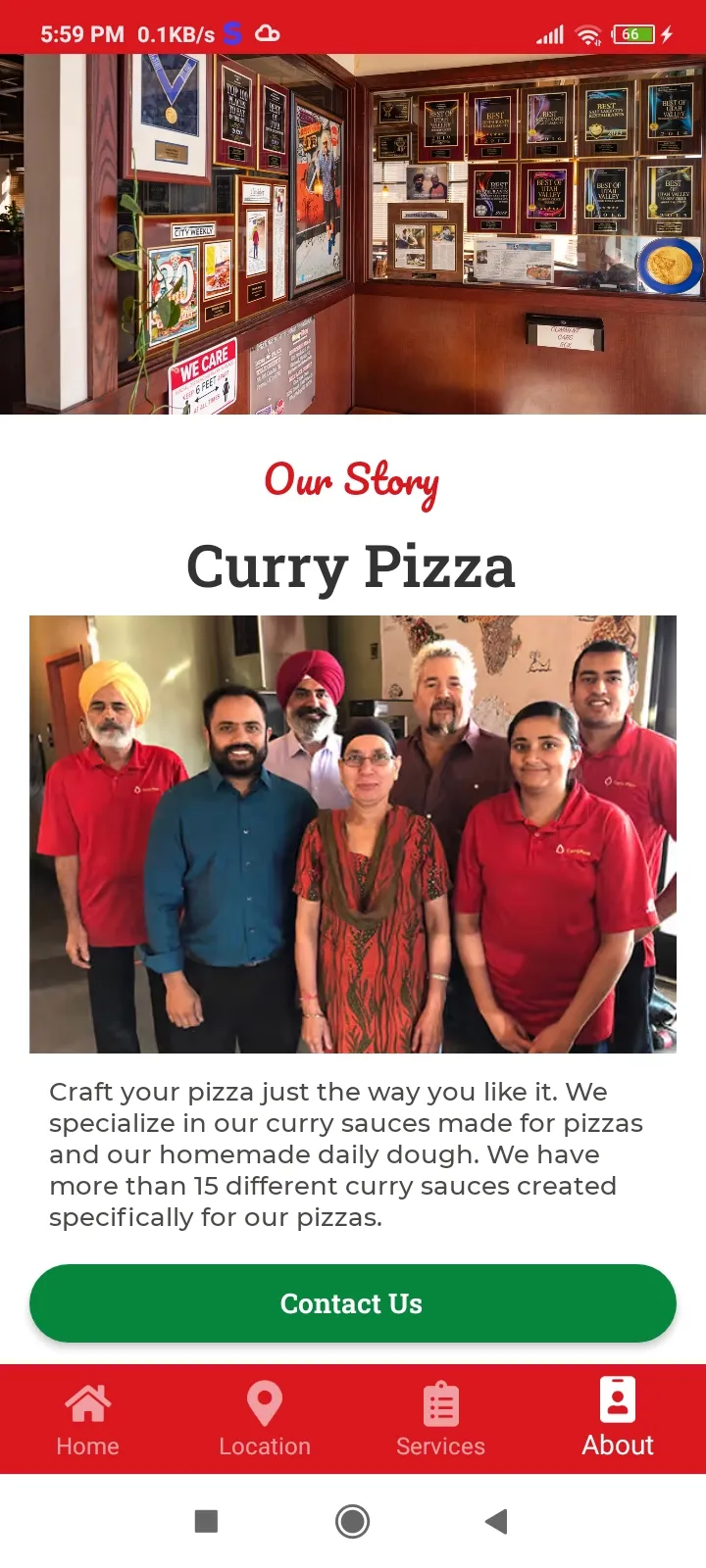 Curry Pizza | Indus Appstore | Screenshot