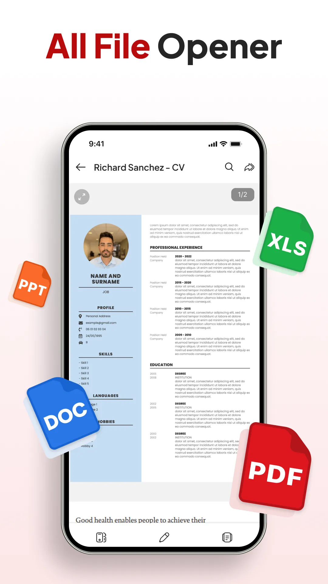 PDF Reader – Document Editor | Indus Appstore | Screenshot