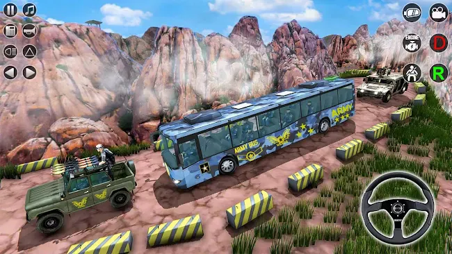 Indian Army Bus Simulator Game | Indus Appstore | Screenshot