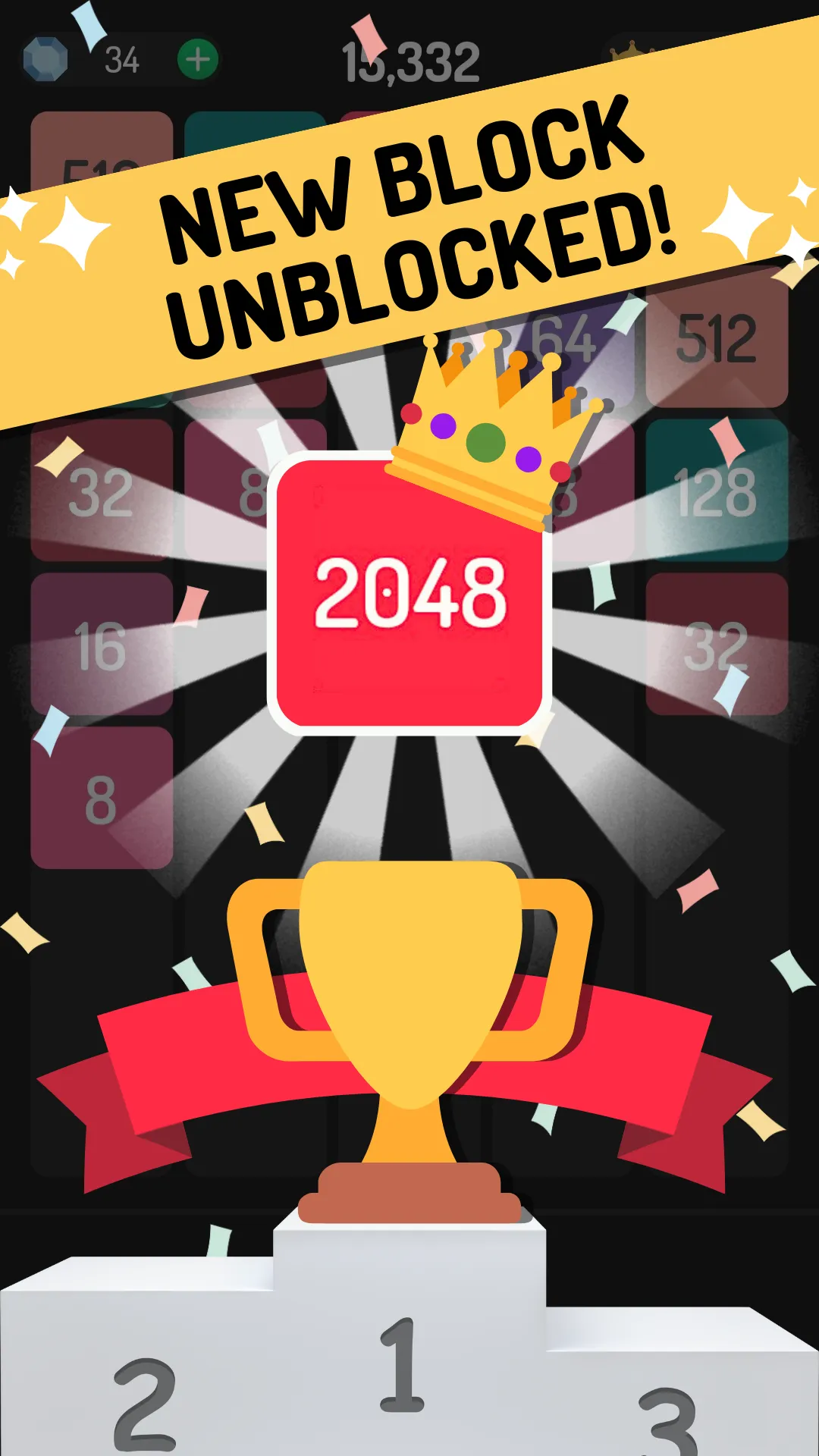 X2 Blocks: 2048 Drop & Merge! | Indus Appstore | Screenshot