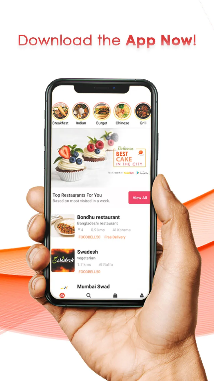 Food Bell - Order Food Dubai | Indus Appstore | Screenshot