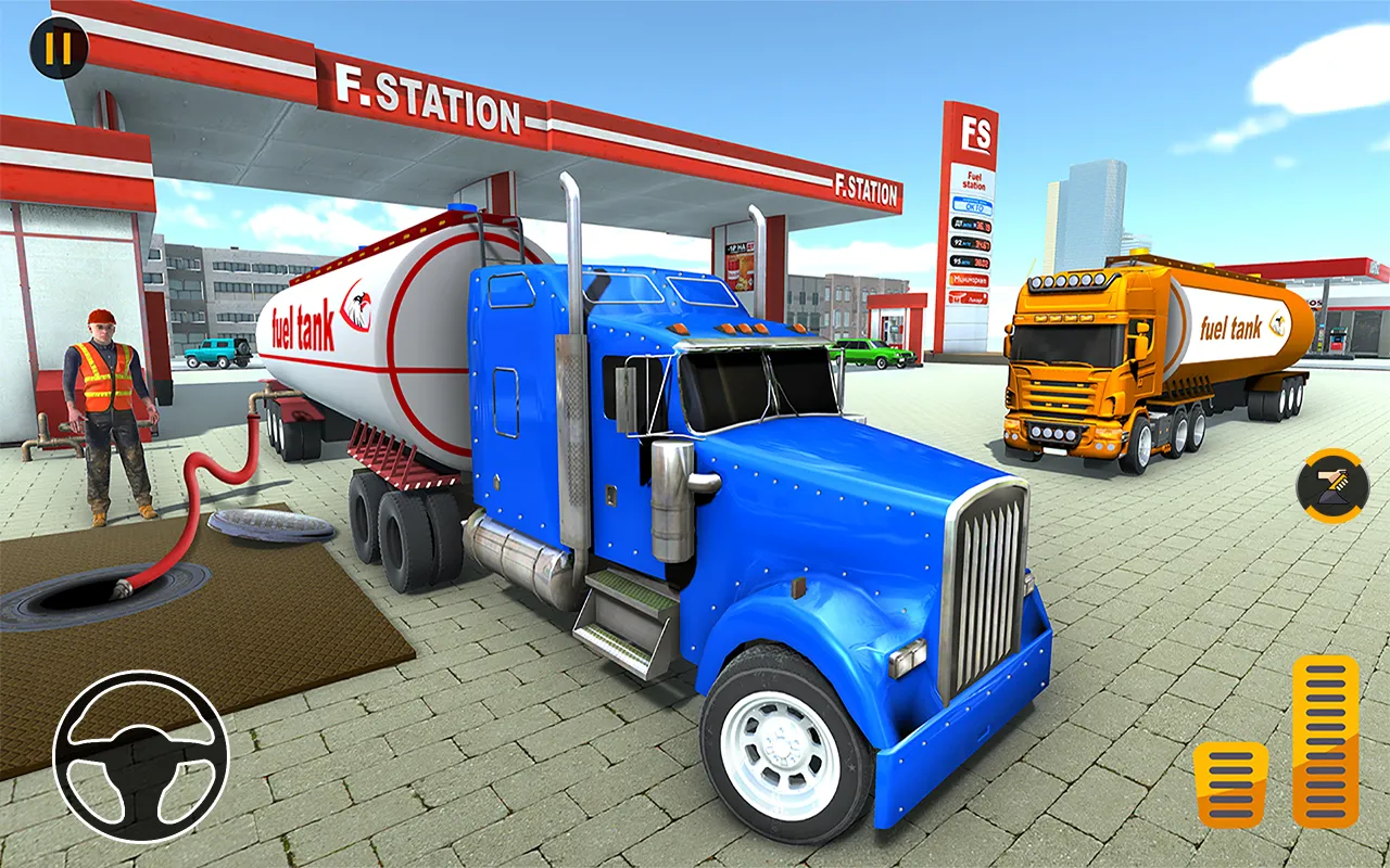 Oil Tanker Driving Truck Games | Indus Appstore | Screenshot