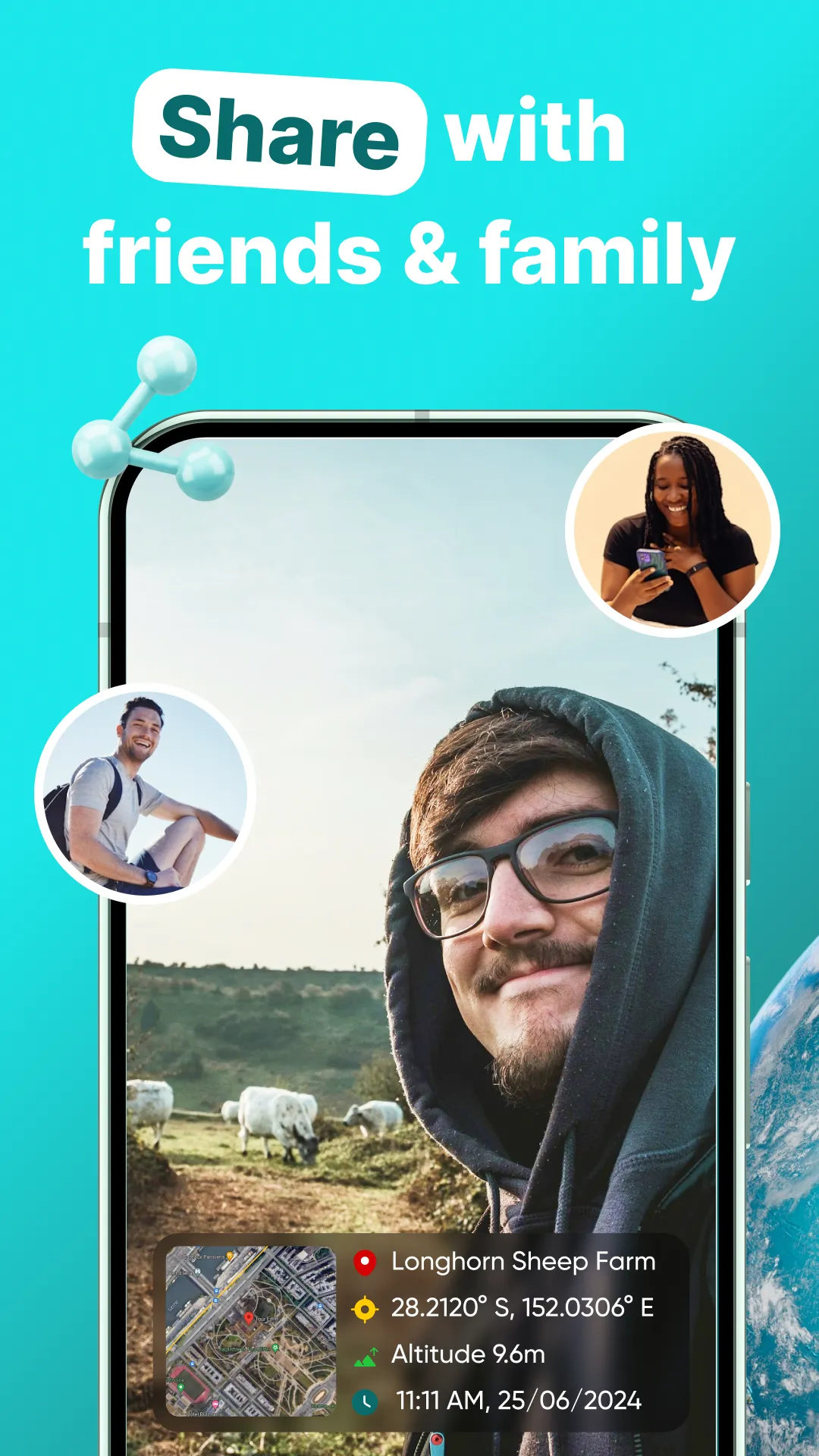 GPS Photo: Geotag & 3D Map | Indus Appstore | Screenshot