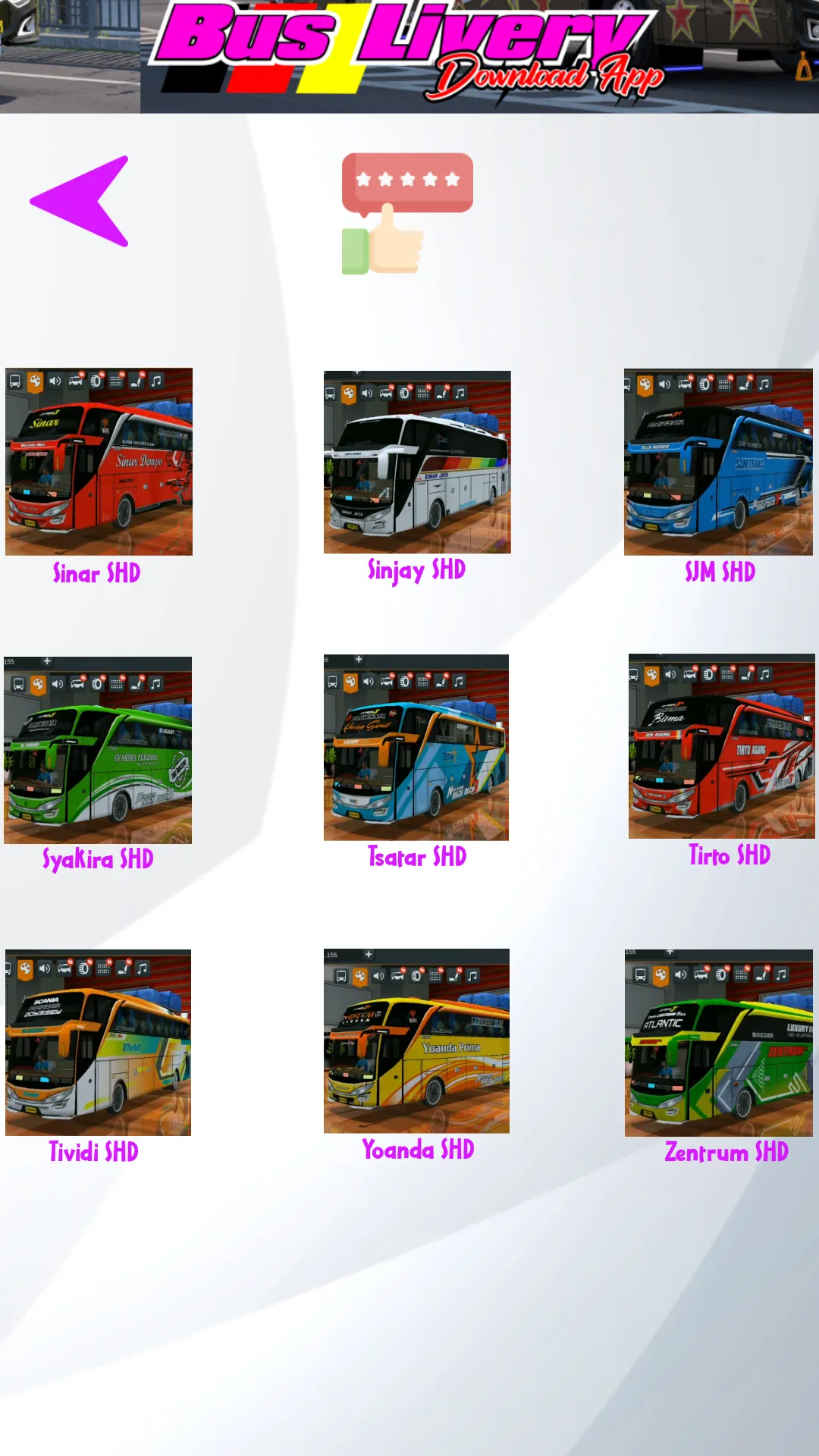 Bus Livery Download App | Indus Appstore | Screenshot