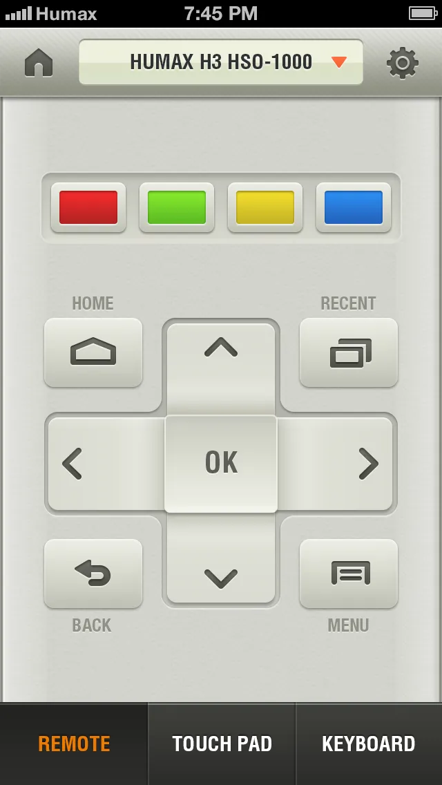 HUMAX Remote for Phone | Indus Appstore | Screenshot