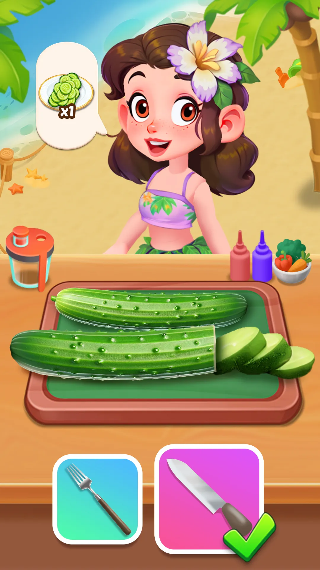 Happy Merge Seaside: Cooking! | Indus Appstore | Screenshot