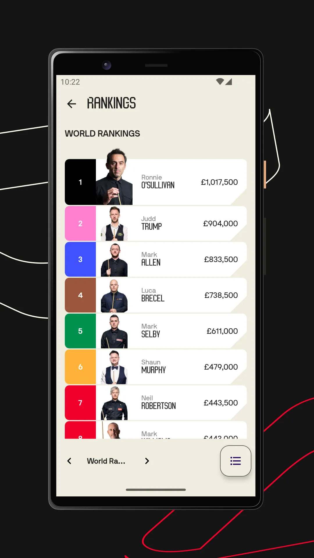 World Snooker Tour | Indus Appstore | Screenshot