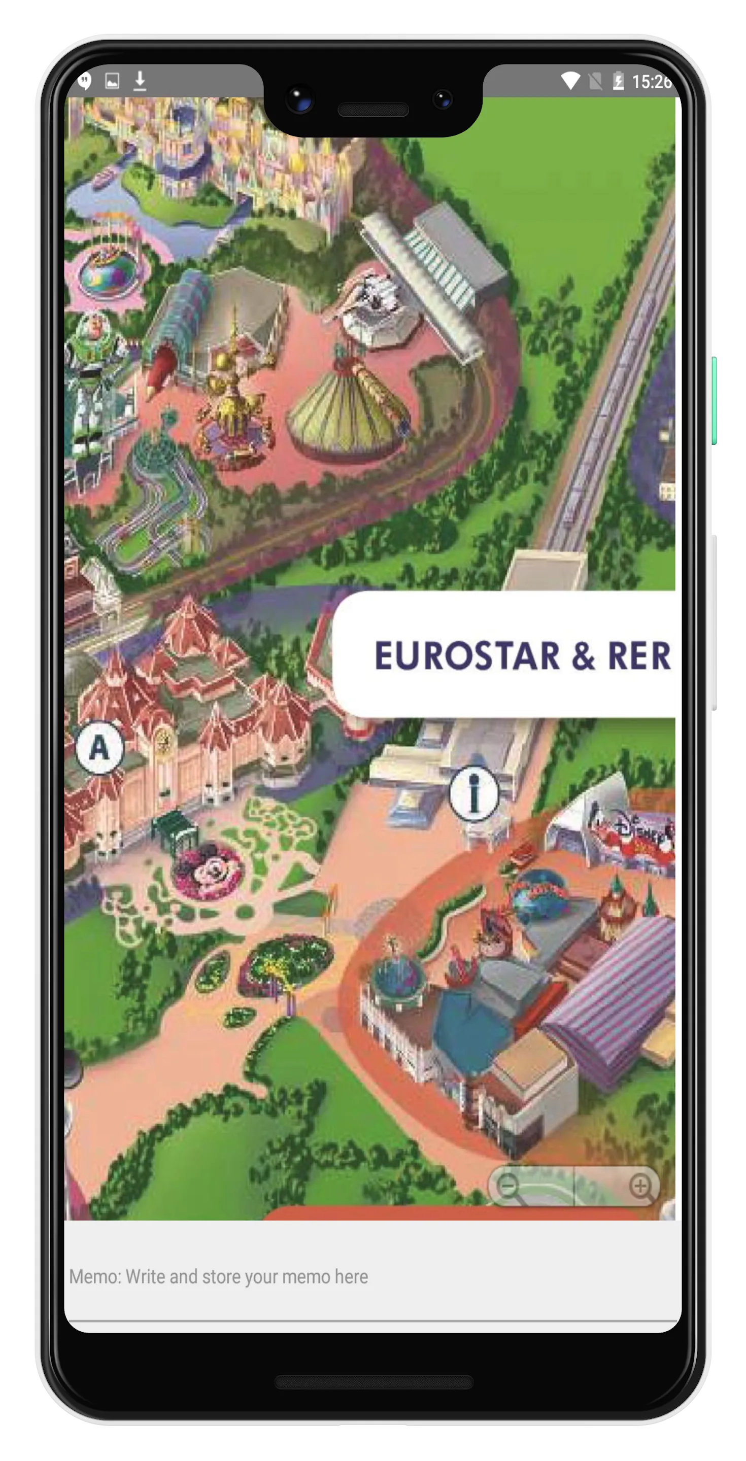 PARIS AMUSEMENT PARK MAP | Indus Appstore | Screenshot