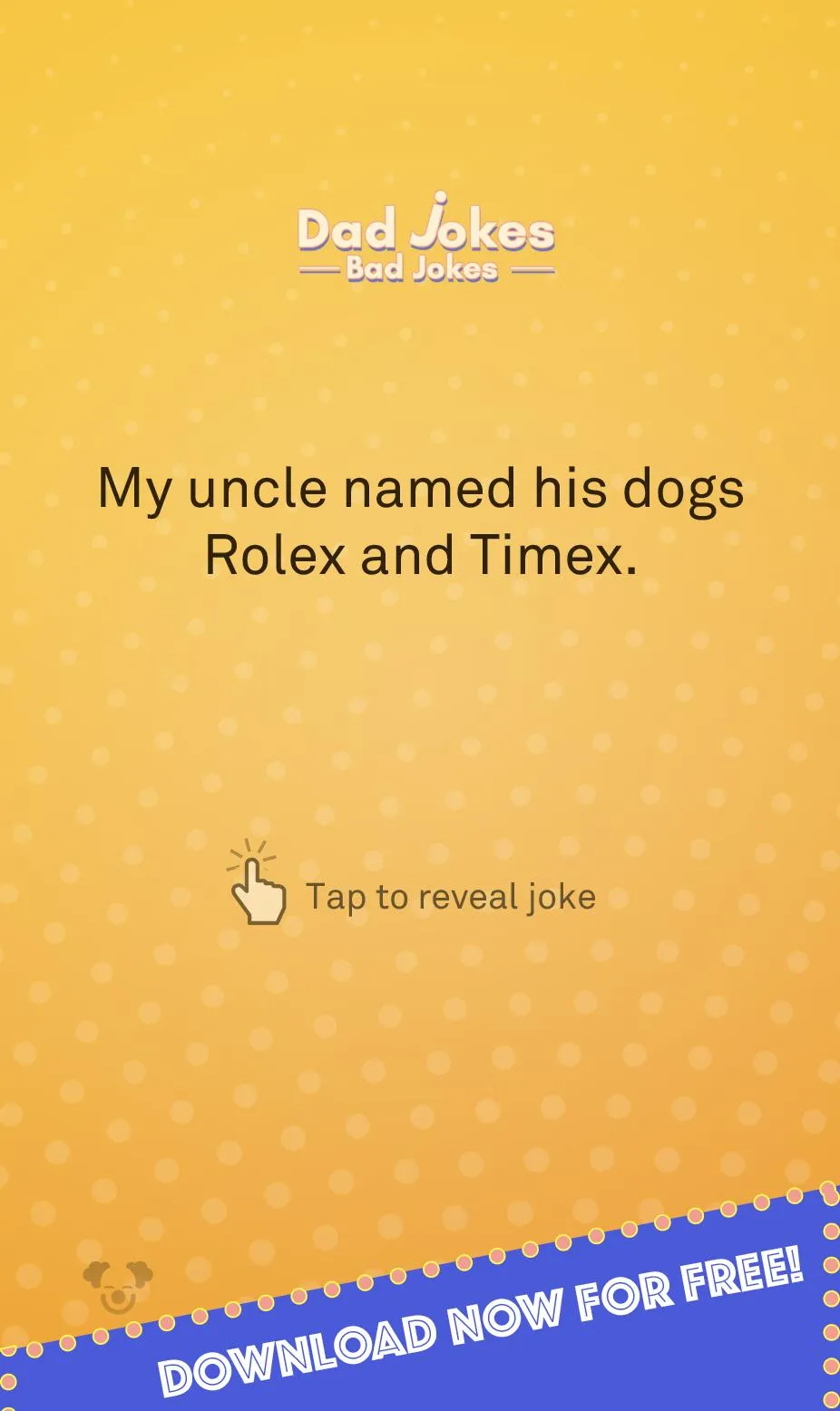 Dad Jokes - 500 funny puns & c | Indus Appstore | Screenshot